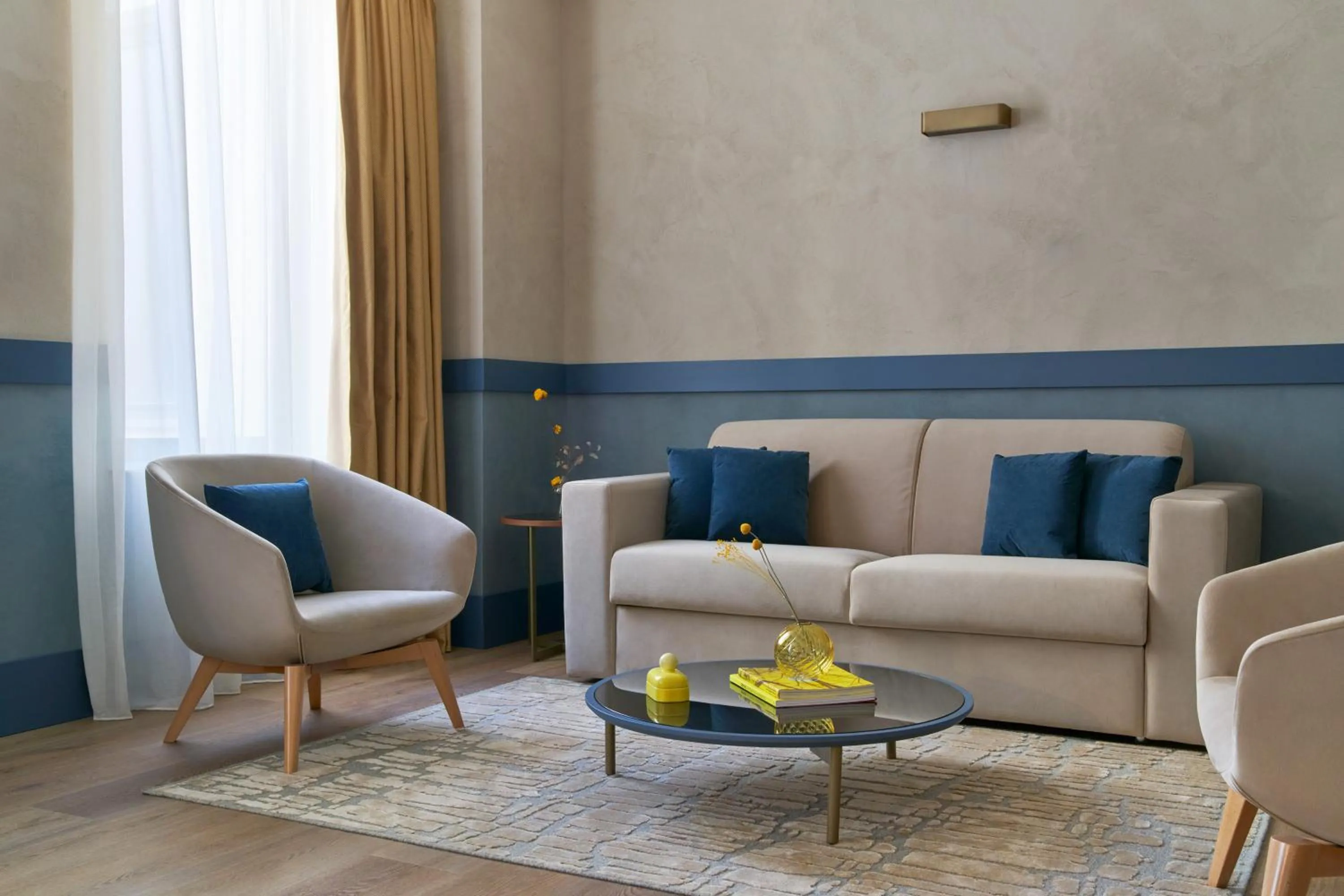 Living room in NEMI Hotel Milano