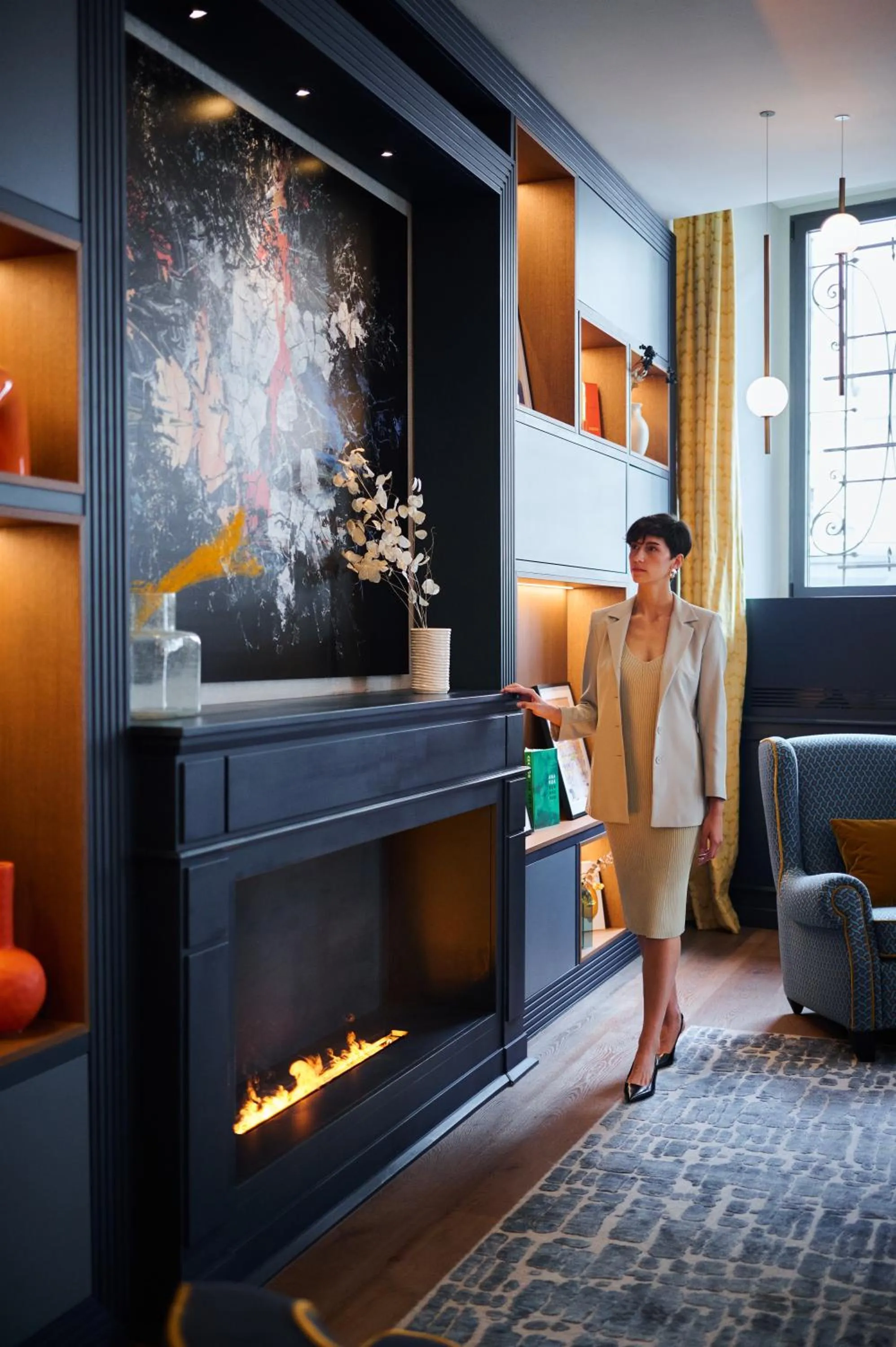 Lobby or reception in NEMI Hotel Milano