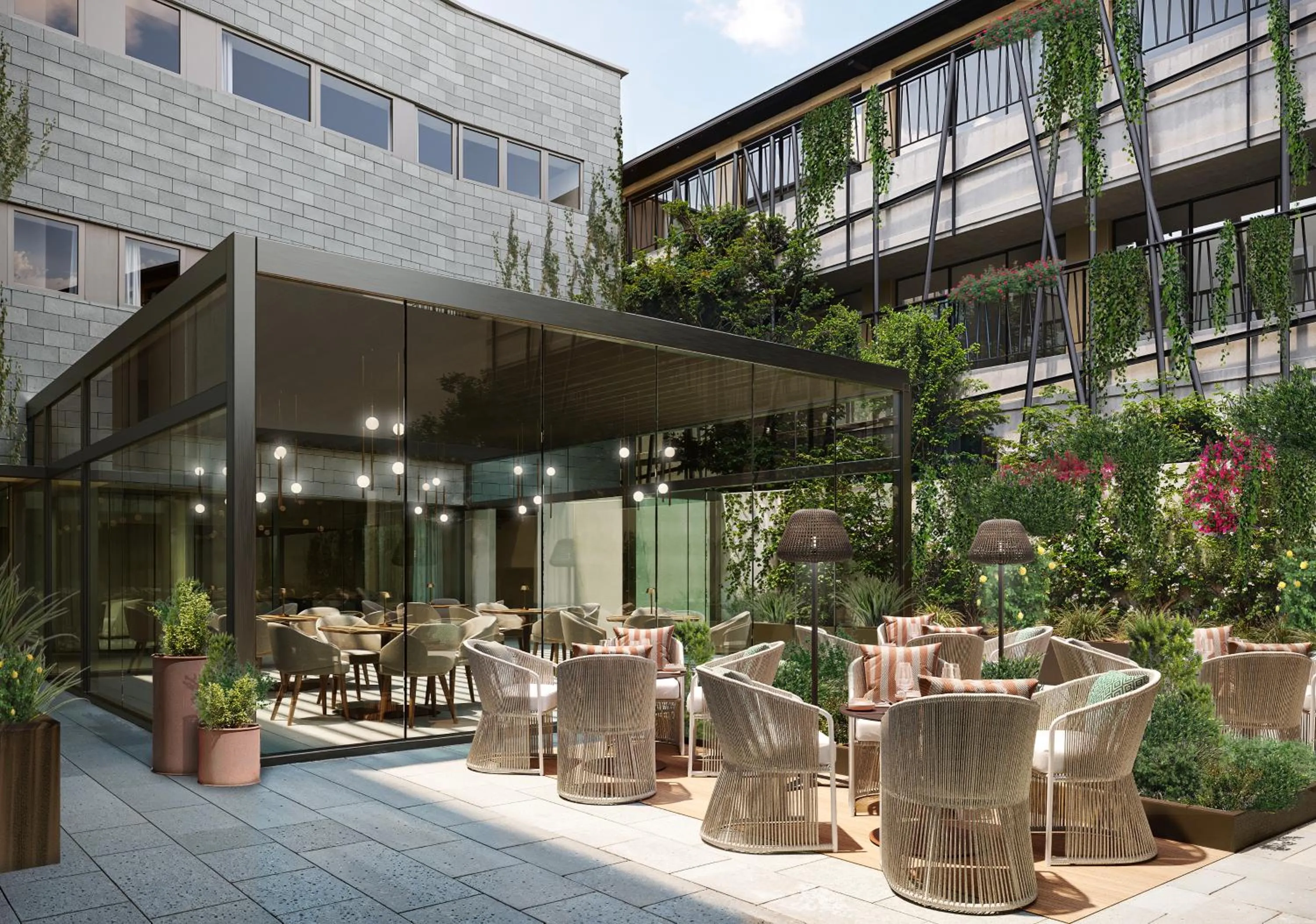 Property building in NEMI Hotel Milano