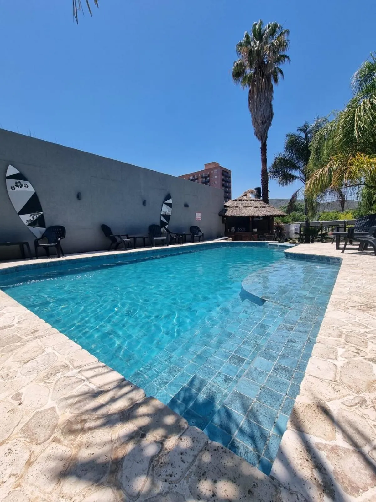 Swimming pool in Hotel Posada del Ángel