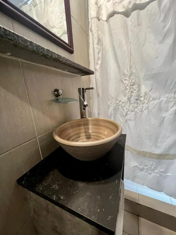 Bathroom in Hotel Posada del Ángel