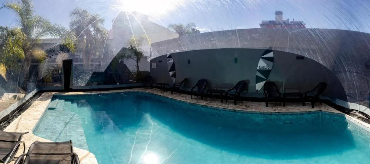 Swimming pool in Hotel Posada del Ángel