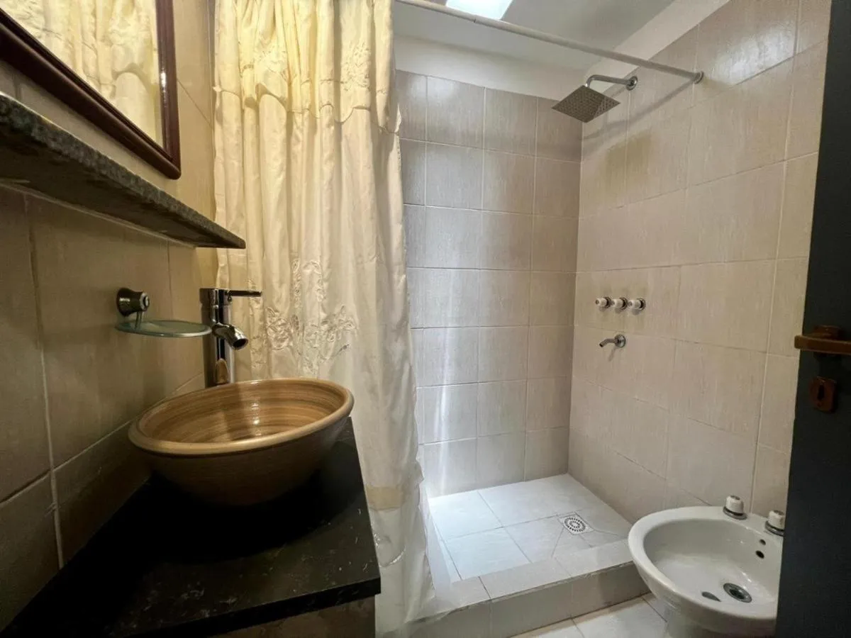 Shower in Hotel Posada del Ángel