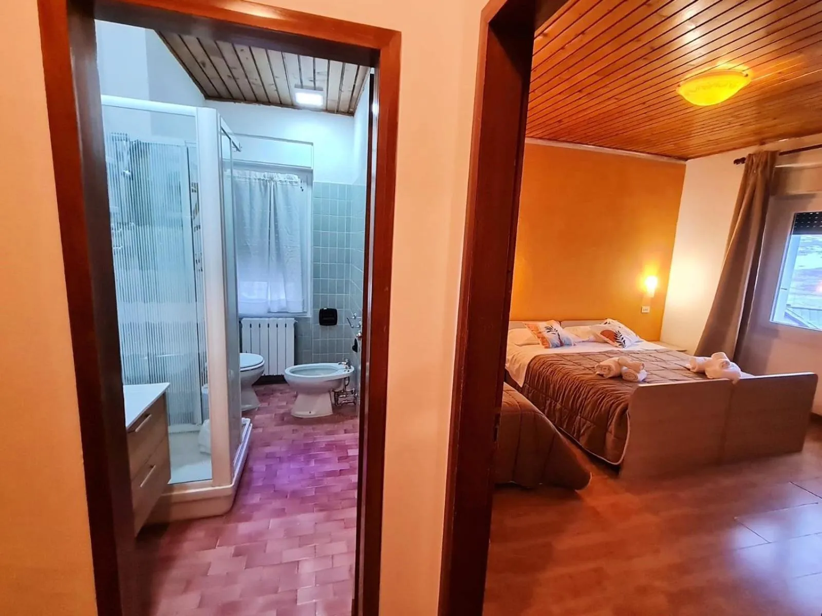 Bed in Excelsior Hotel Cimone LowCost