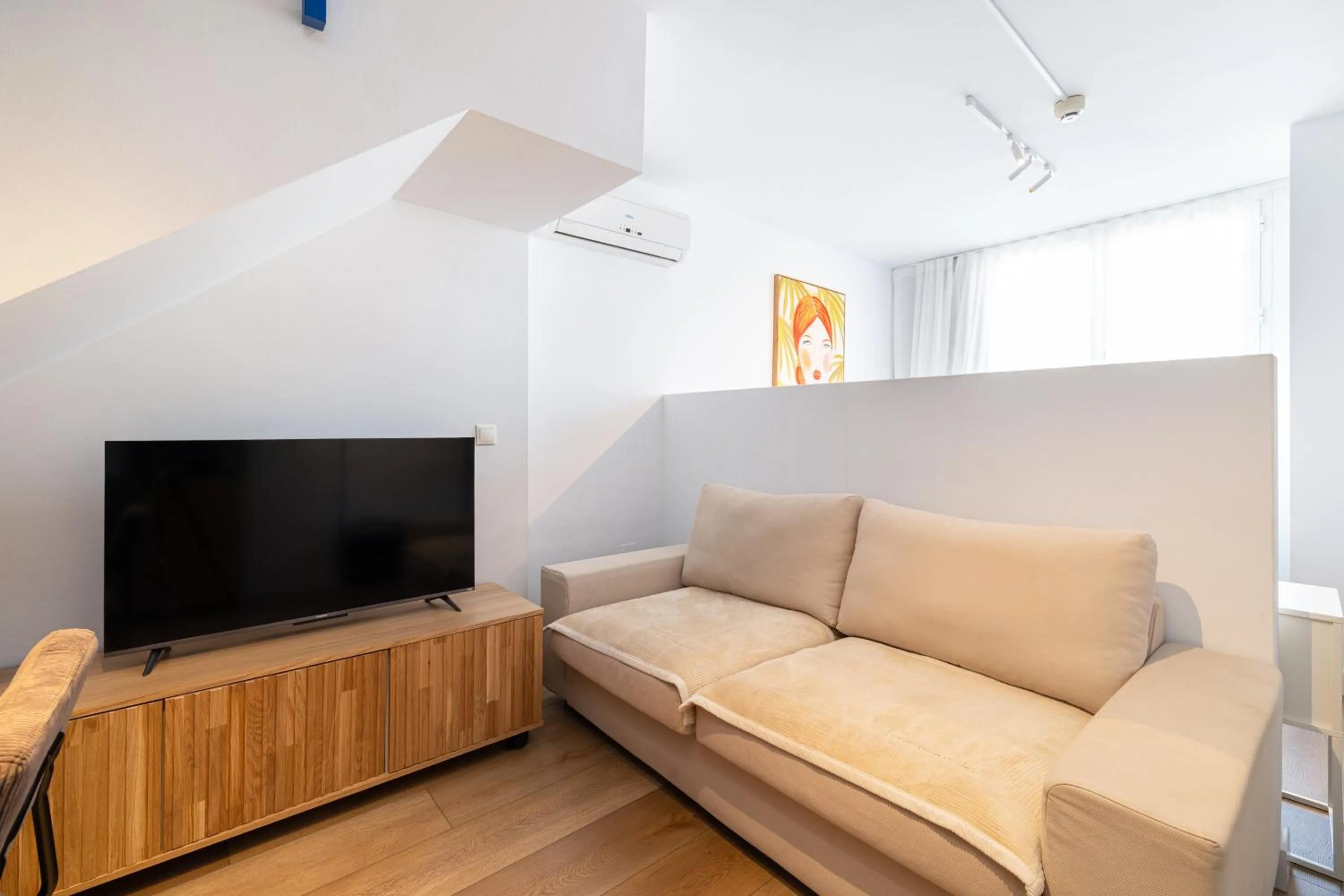 Living room in Holidays2Malaga Studios Juan de Mena