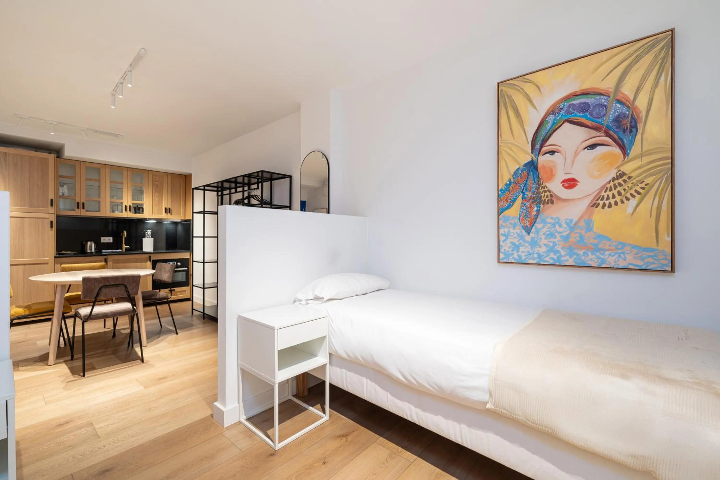 Photo of the whole room, Bed in Holidays2Malaga Studios Juan de Mena