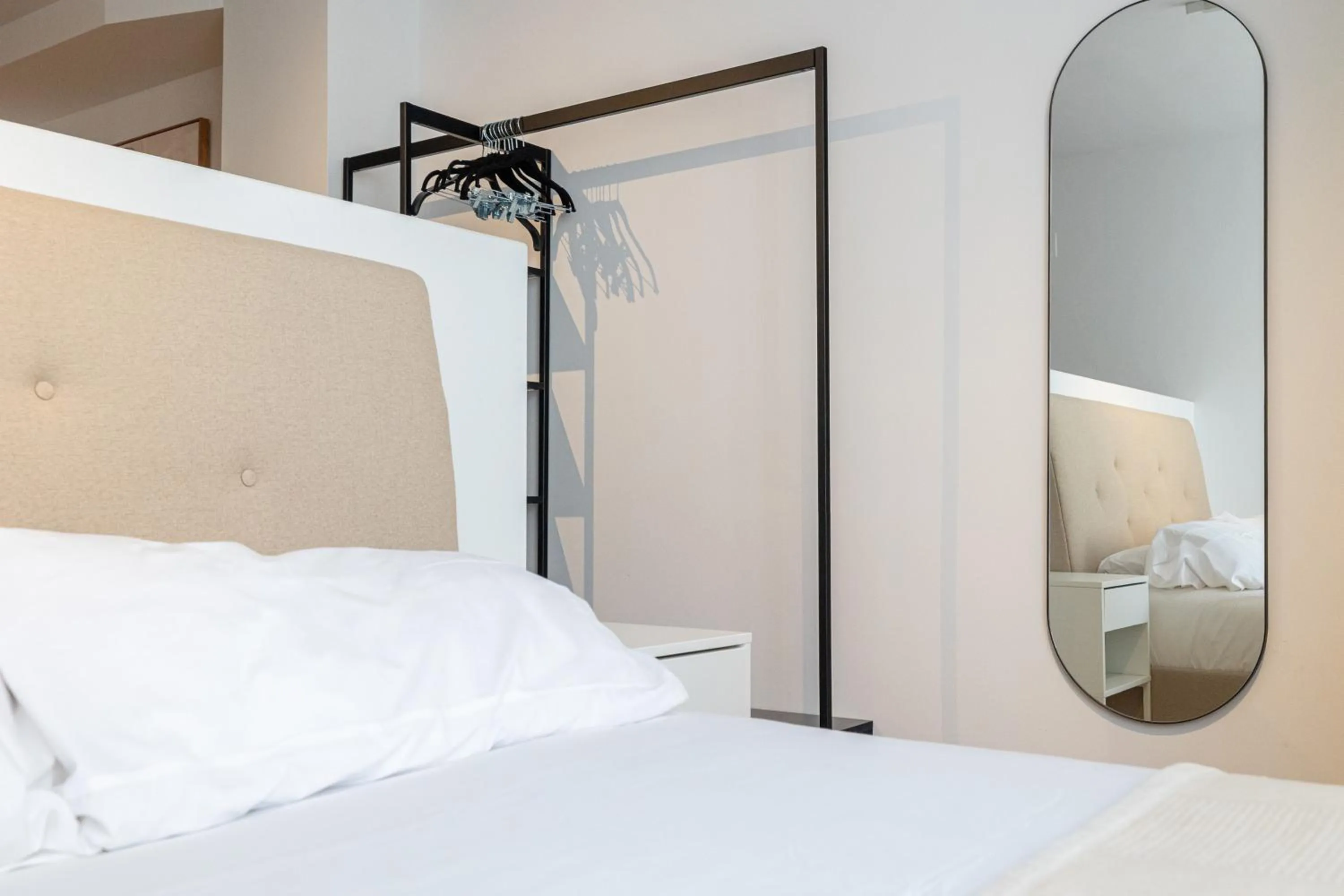 Bed in Holidays2Malaga Studios Juan de Mena