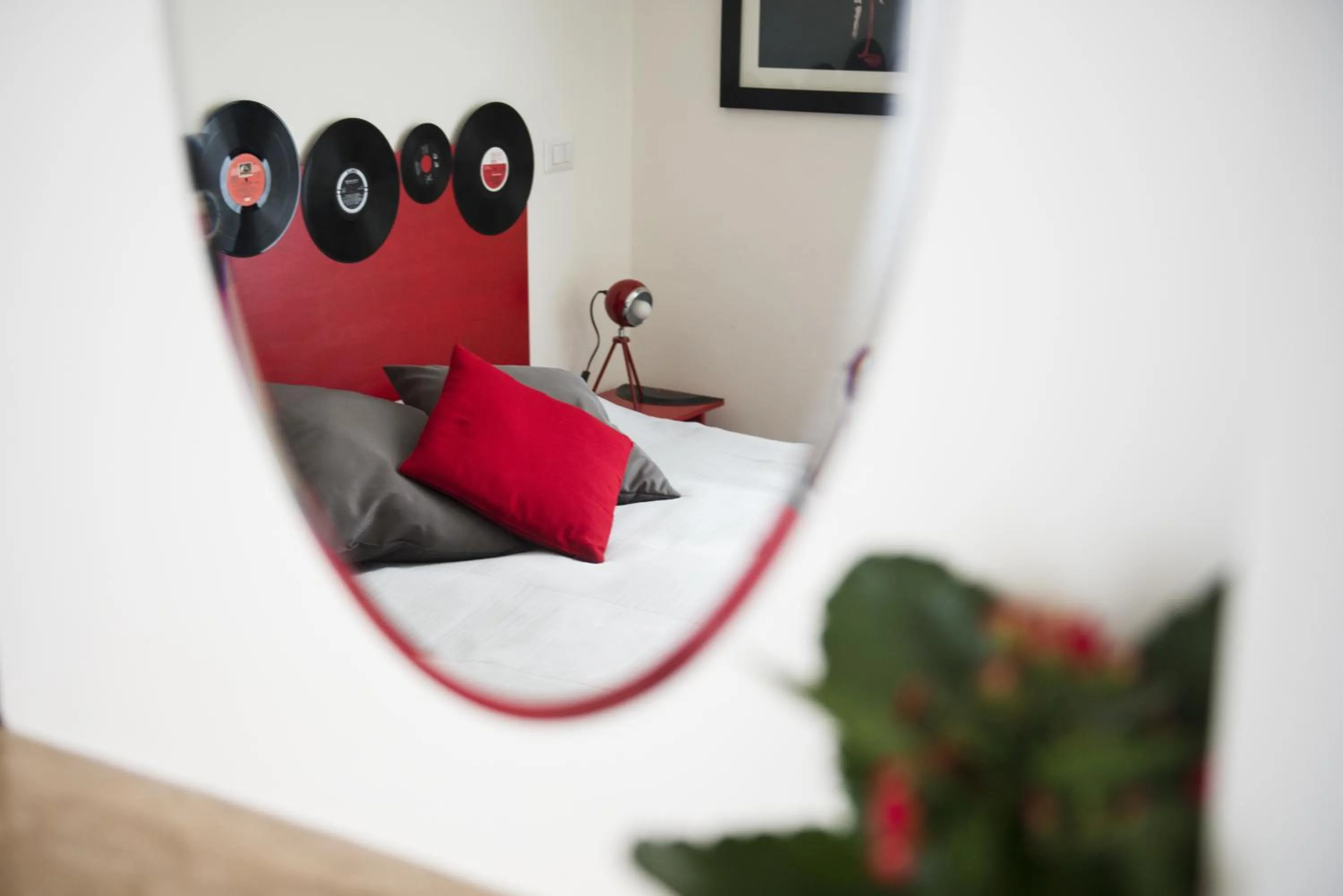 Bed in Grammy Suite