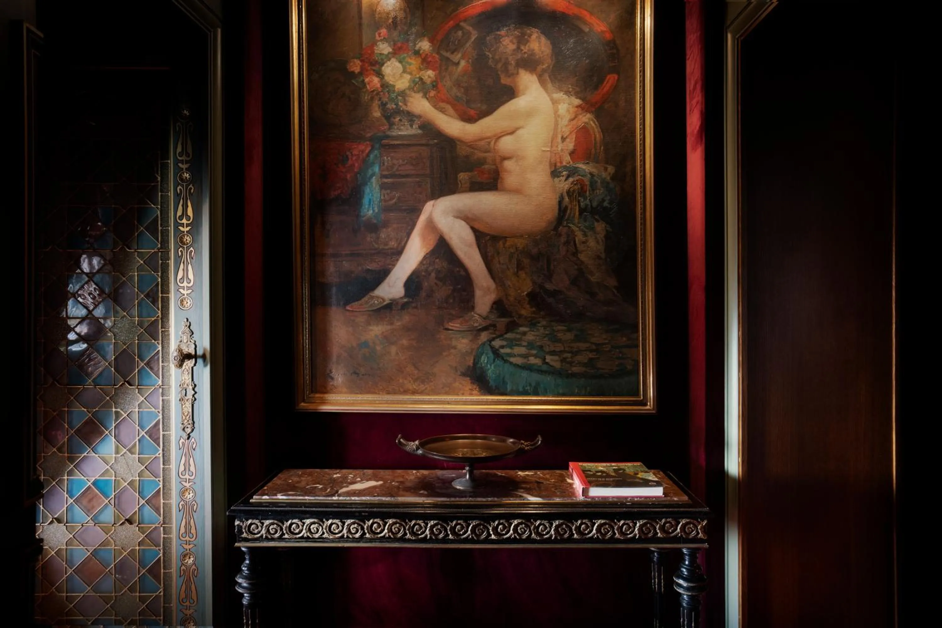 Decorative detail in Maison Souquet, Hotel & Spa