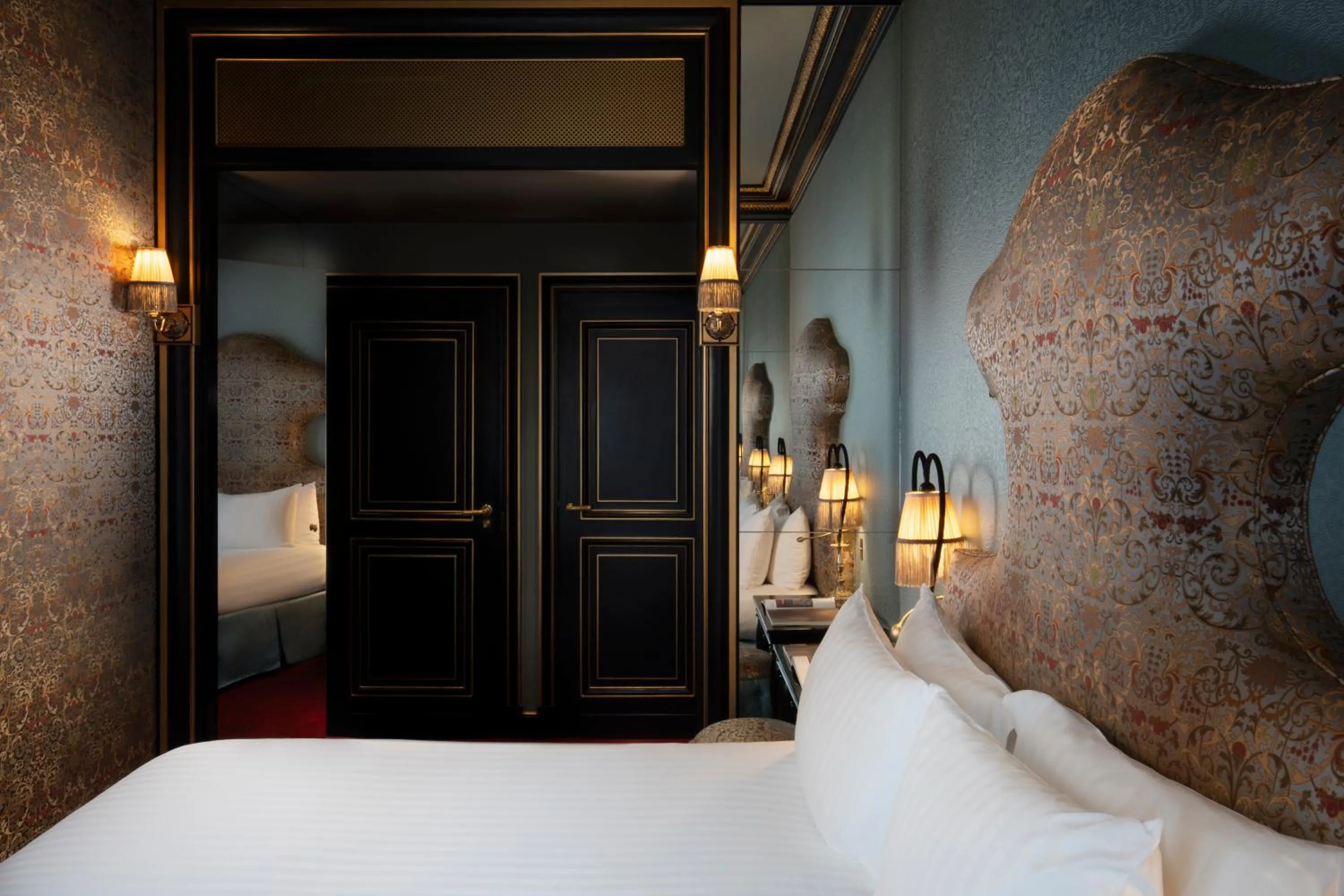 Bed in Maison Souquet, Hotel & Spa