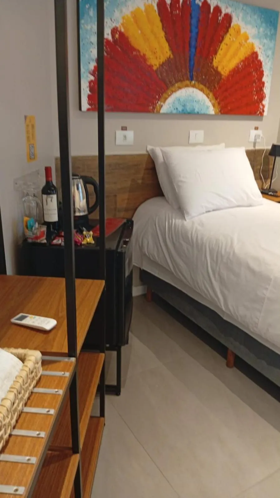 Bed in Che Hermano Suítes