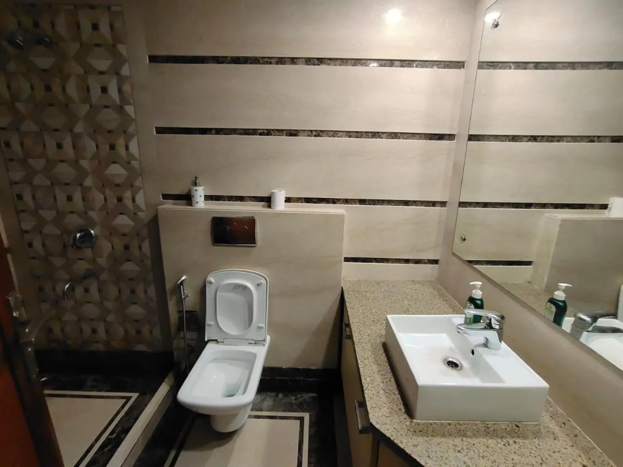 Toilet in Taj Inn Residency