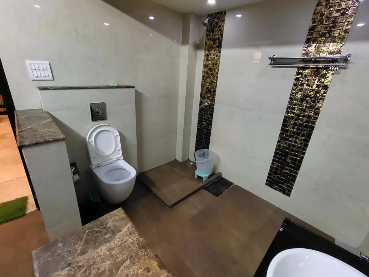 Shower in Taj Inn Residency