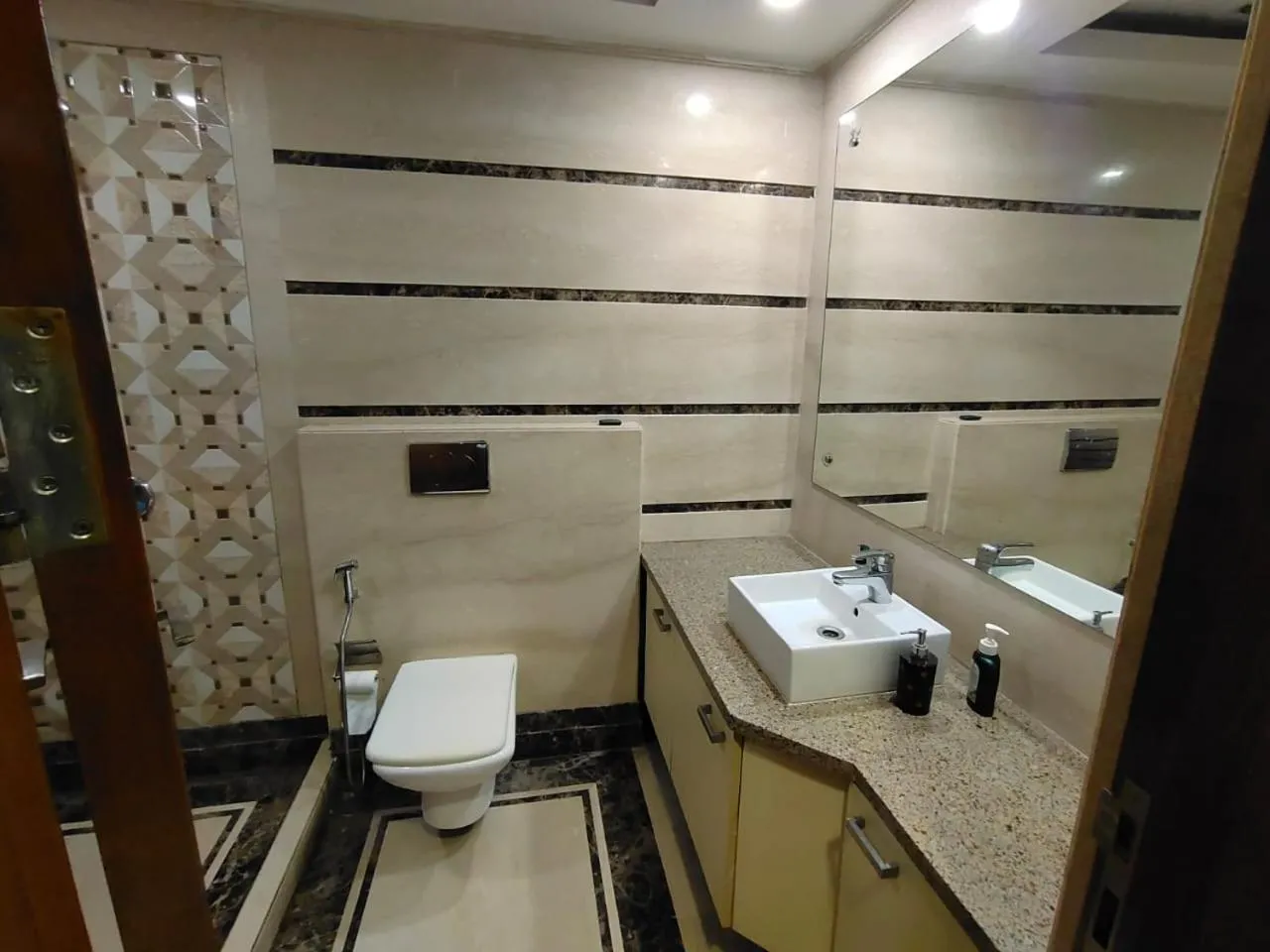 Toilet in Taj Inn Residency