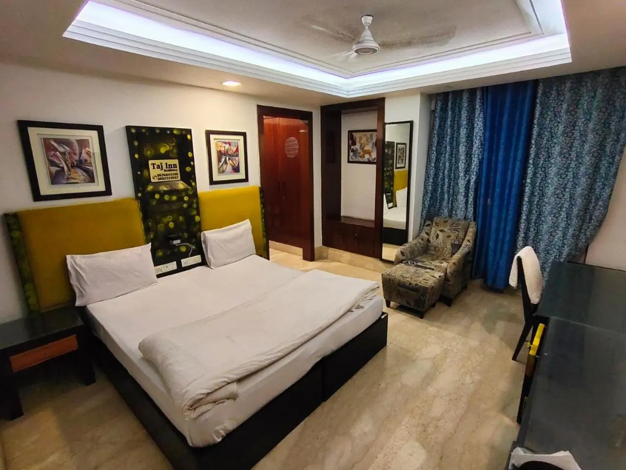 Bedroom, Bed in Taj Inn Residency