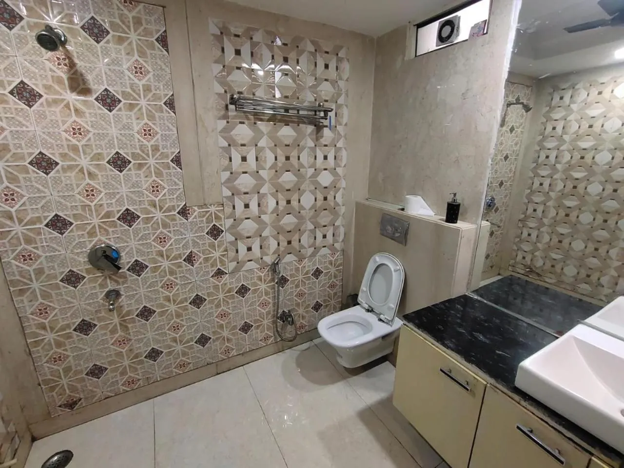 Toilet in Taj Inn Residency