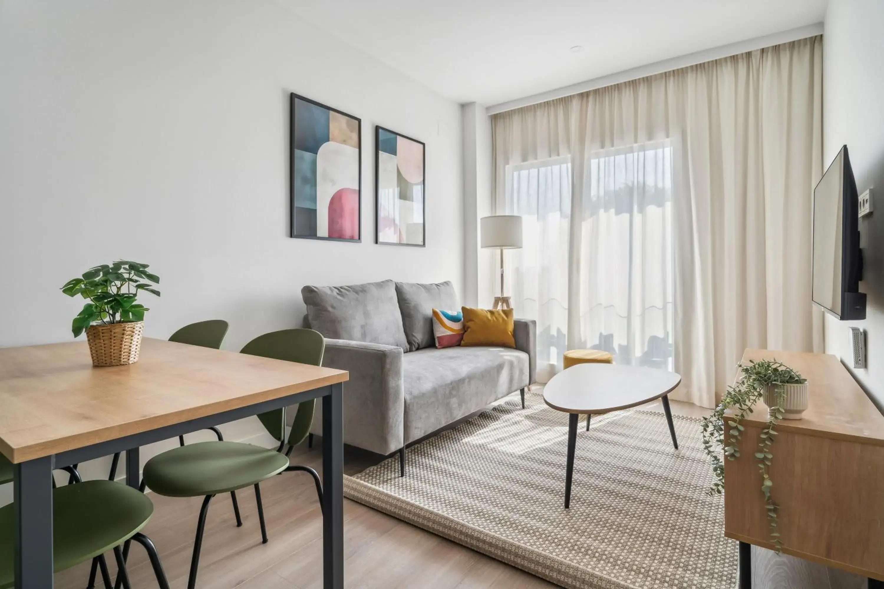 One-Bedroom Apartment in Truliving Vallecas by Habyt One-Bedroom Apartment in Truliving Vallecas by Habyt