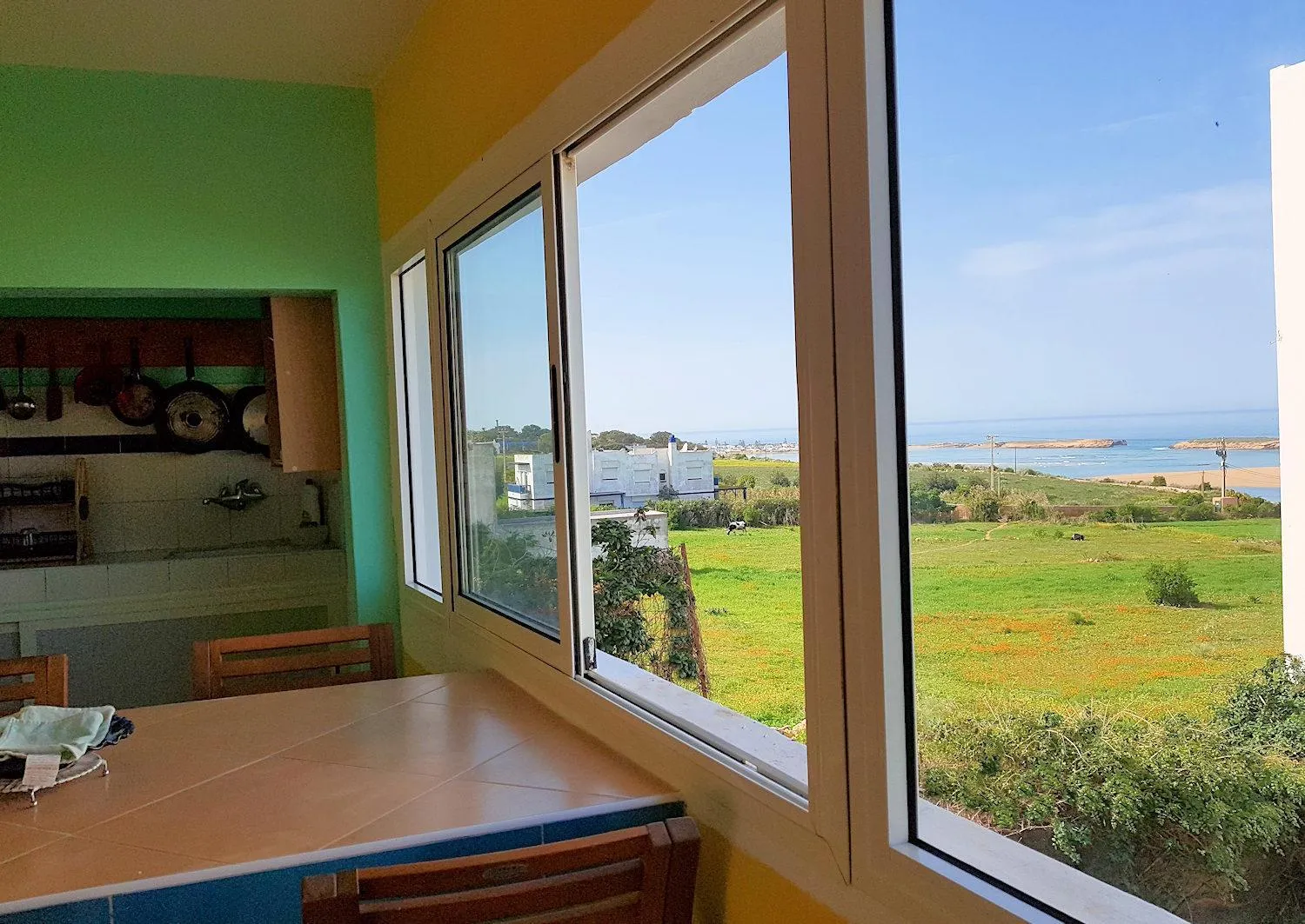 Sea view in Maison de la Lagune