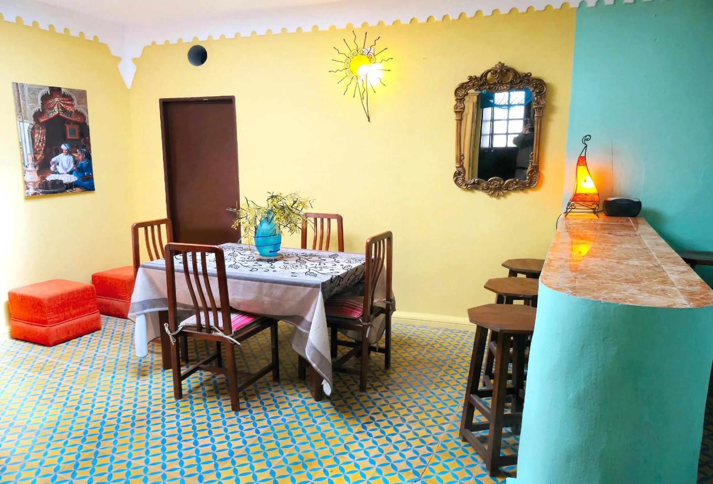 Living room in Maison de la Lagune