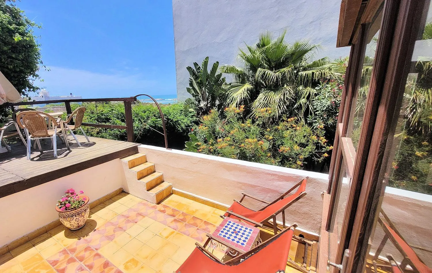 Patio in Maison de la Lagune