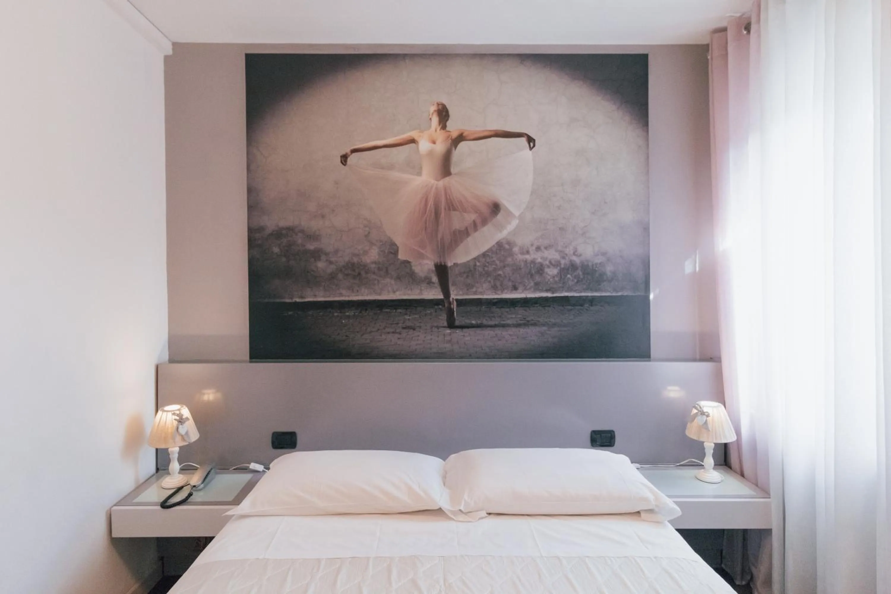 Bed in Hotel Gattopardo