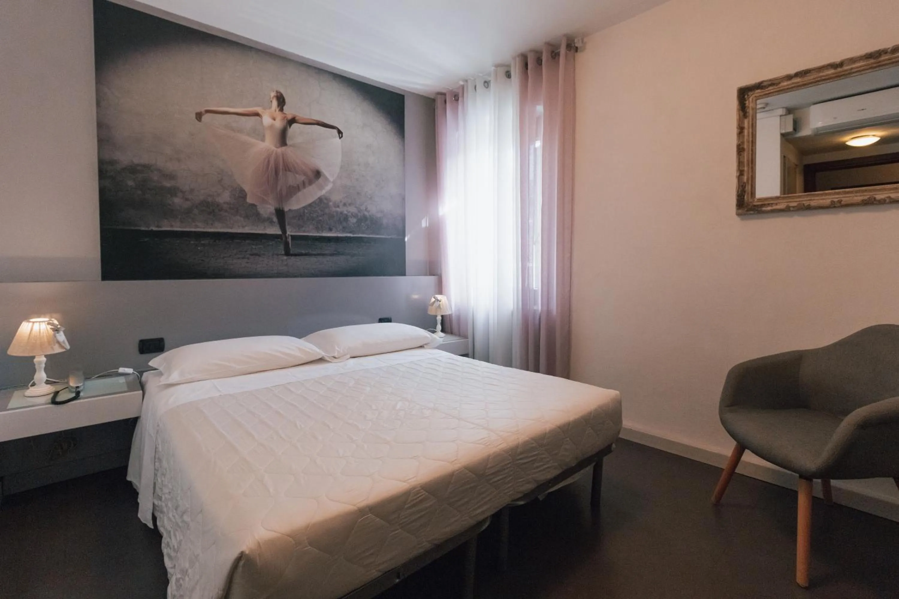 Bed in Hotel Gattopardo