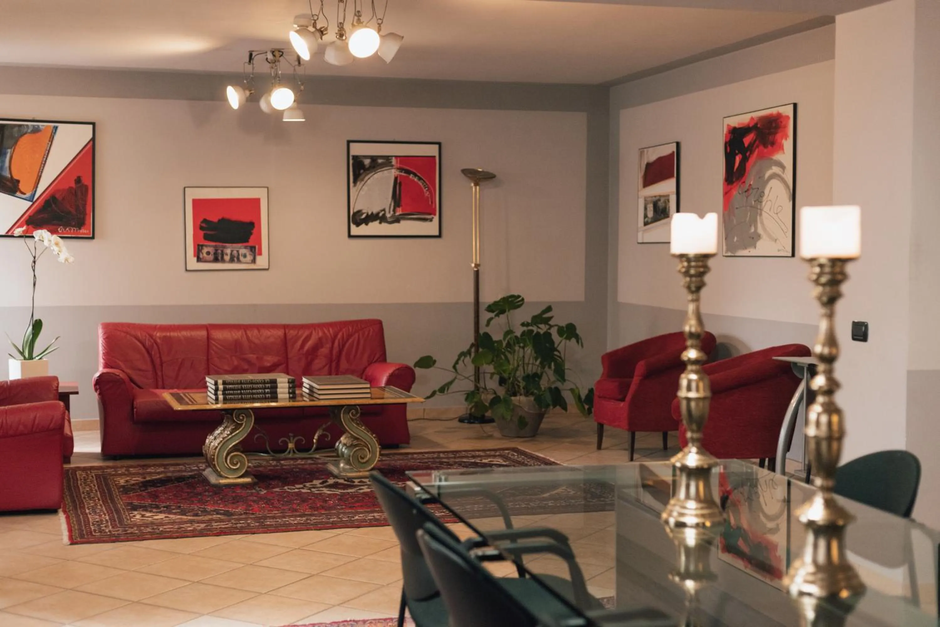 Living room in Hotel Gattopardo