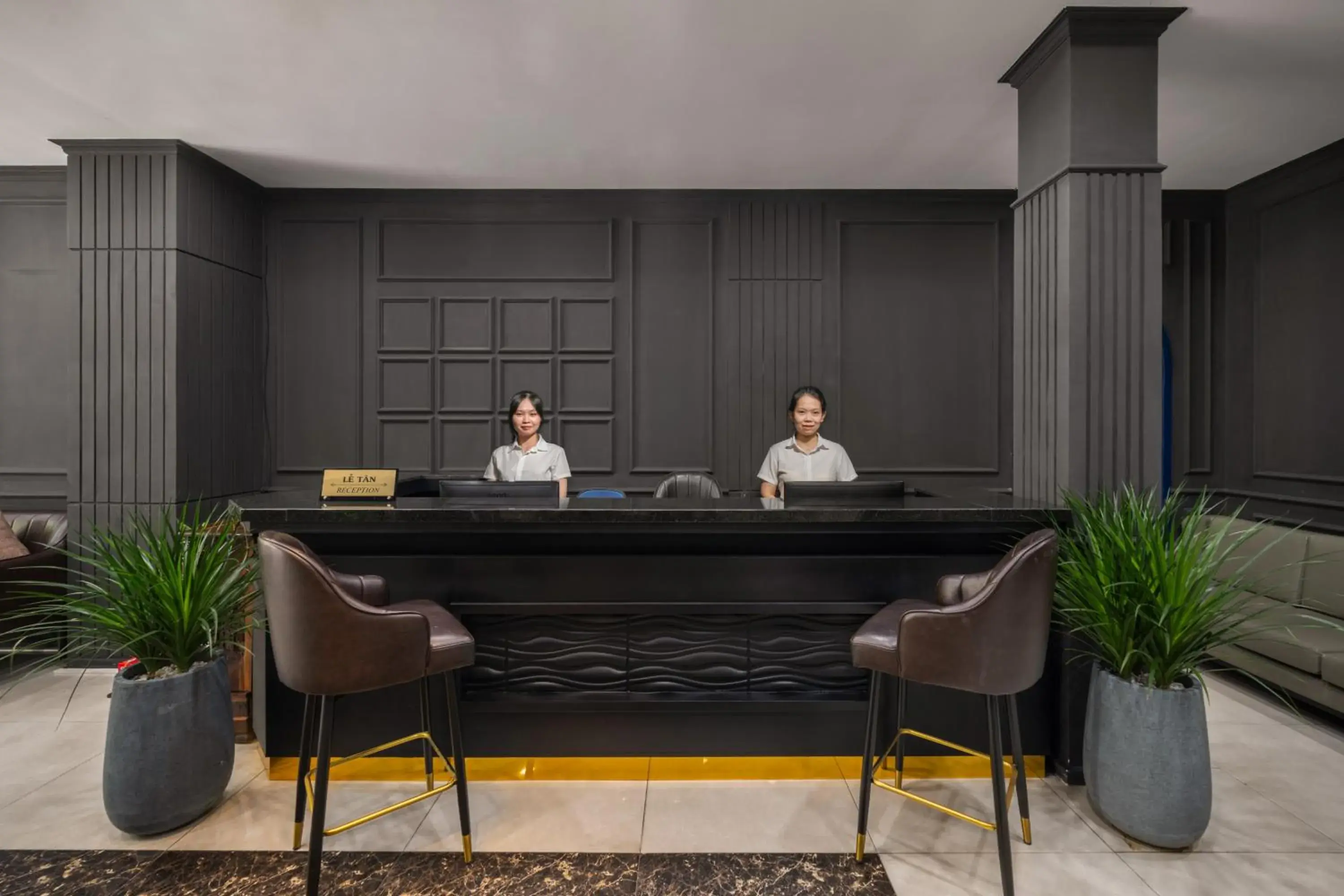 Lobby or reception in Platinum Orchid Hotel Danang Lobby or reception in Platinum Orchid Hotel Danang