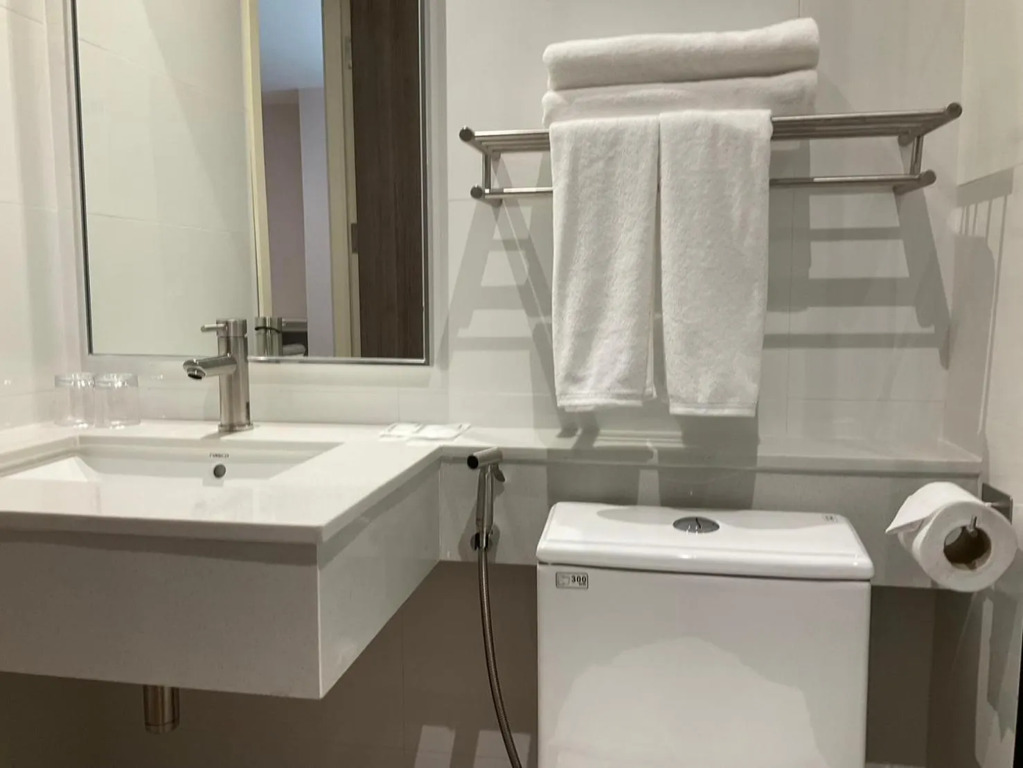 Bathroom in 35 Bow Hotel