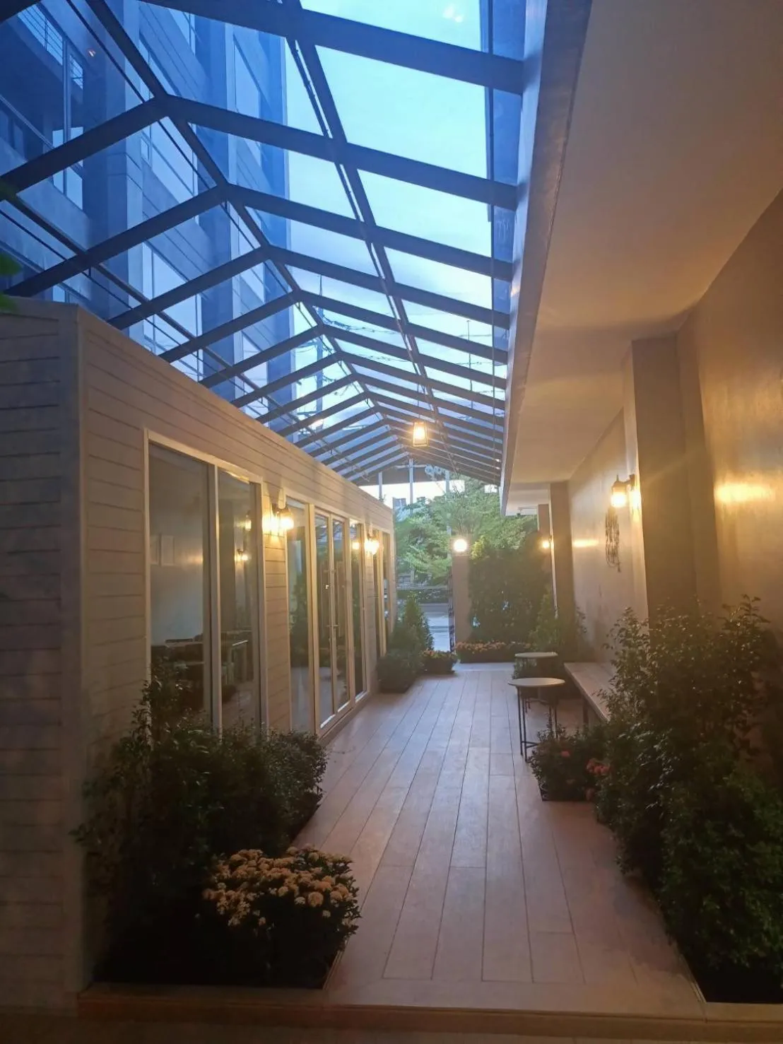 Garden in 35 Bow Hotel