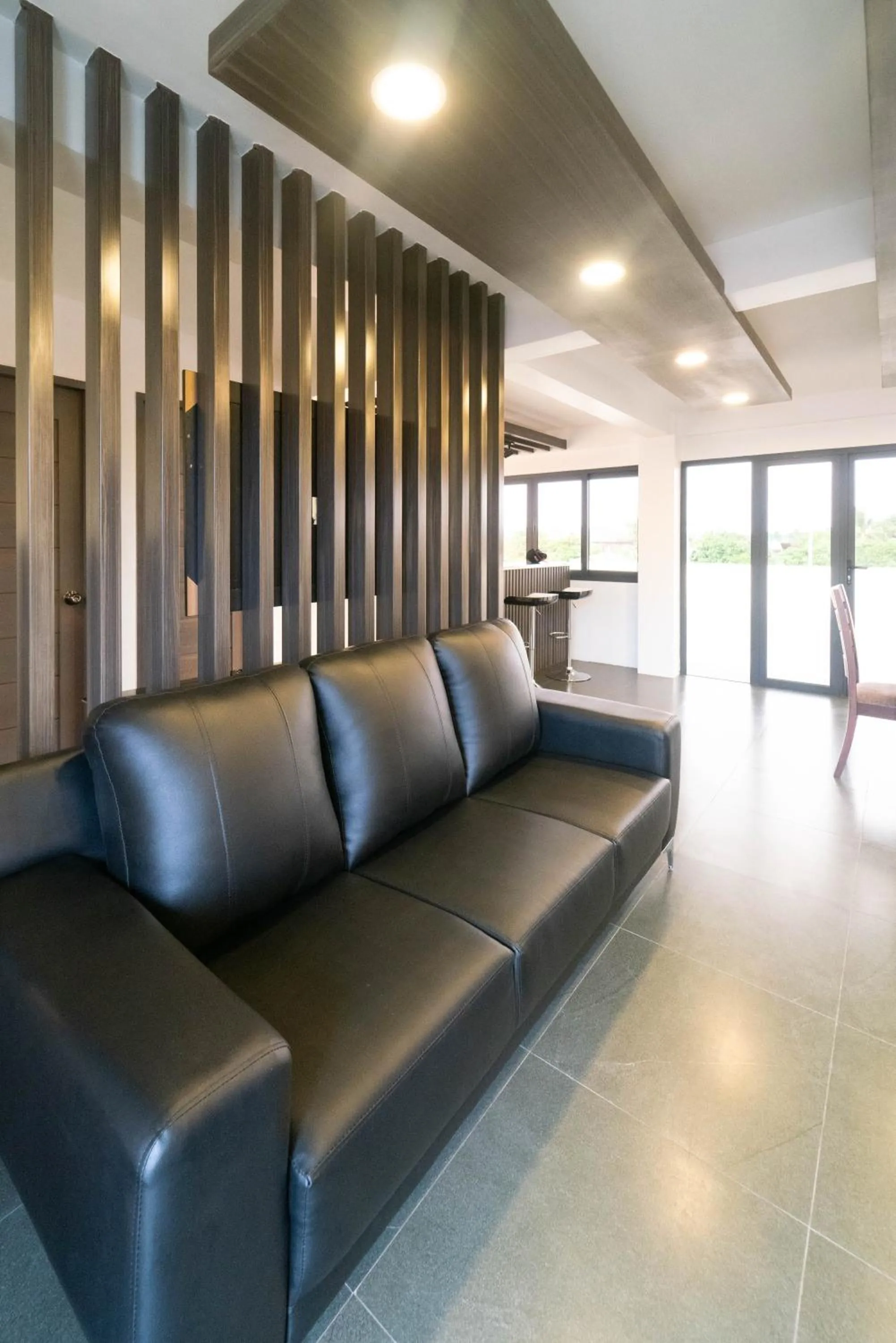 Seating area in A Traveller's Inn