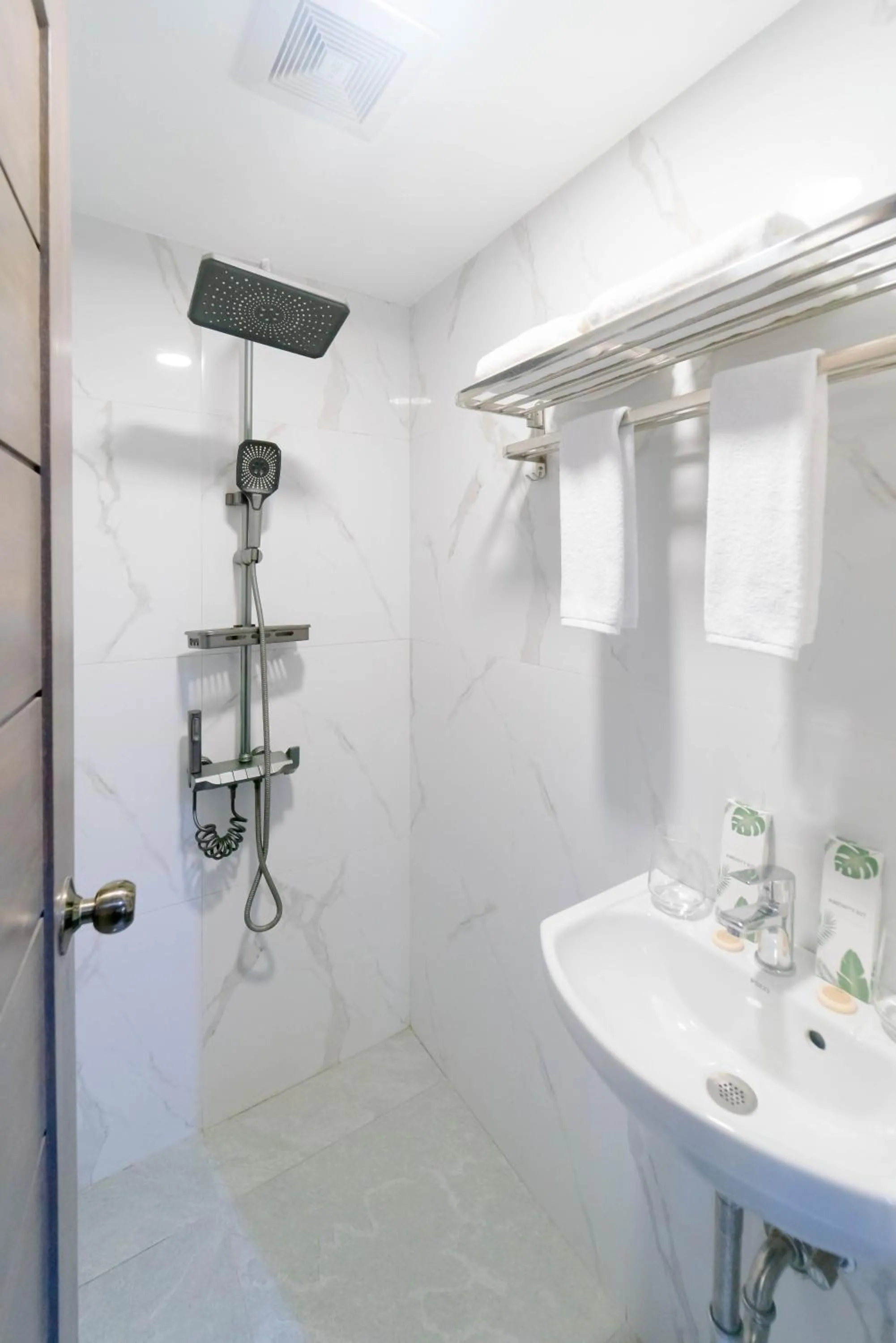 Shower in A Traveller's Inn