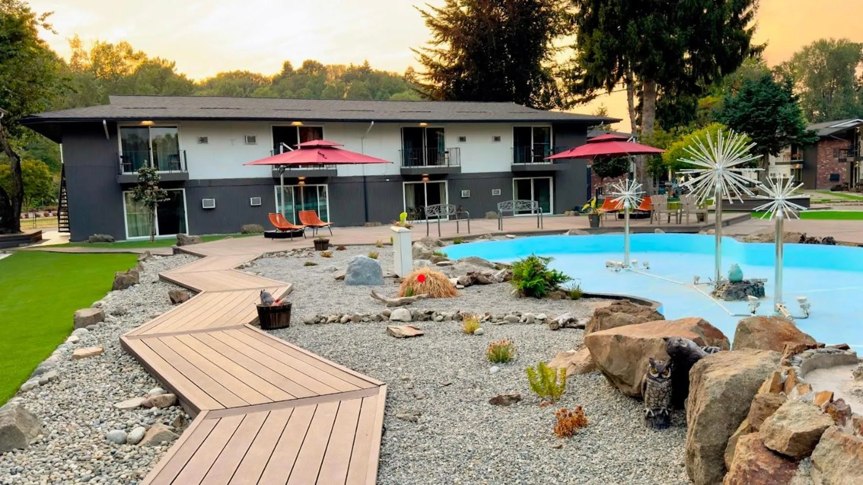 Natural landscape in Interurban Suites Hotel