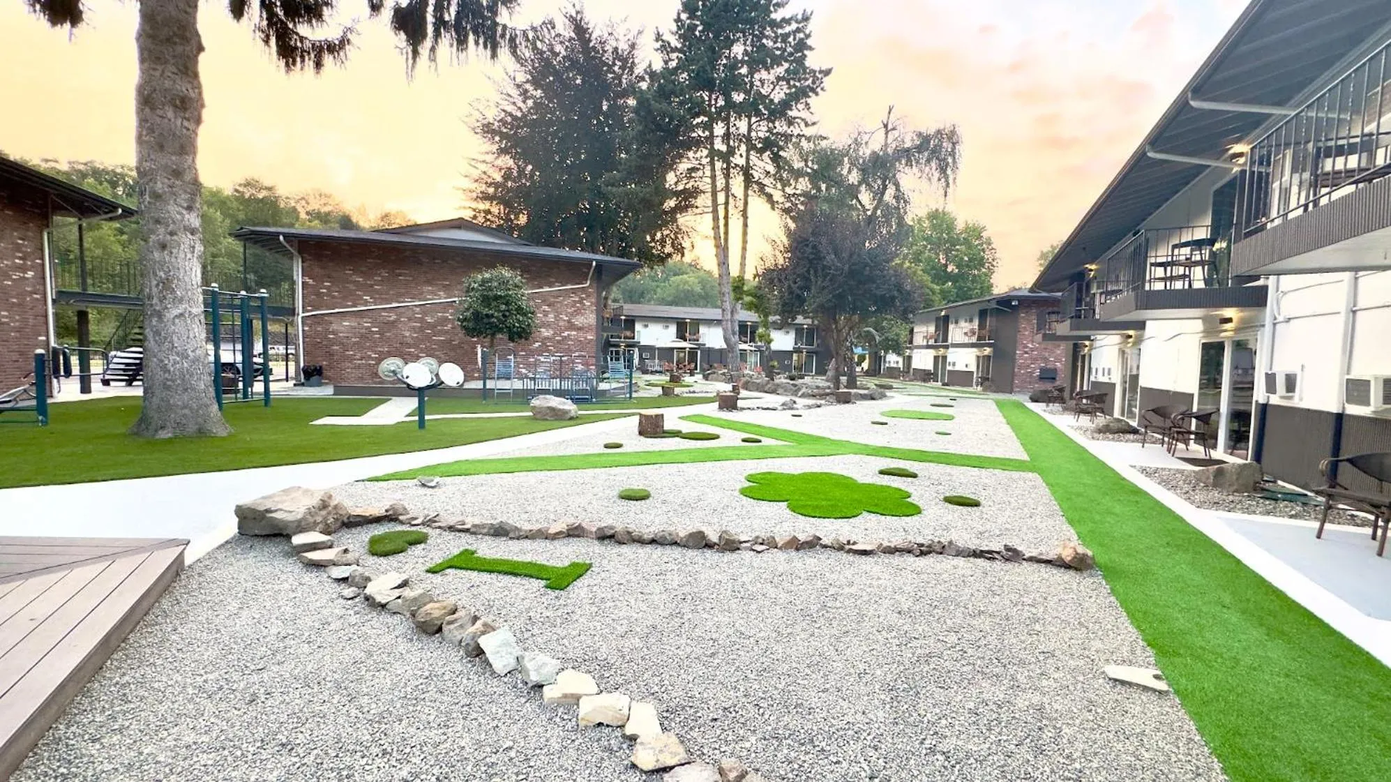 Natural landscape in Interurban Suites Hotel