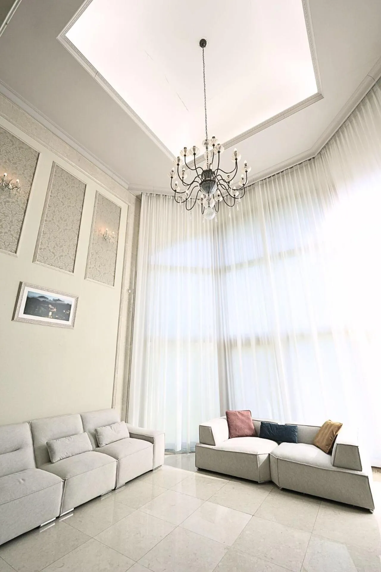 Living room in Le comte bleu