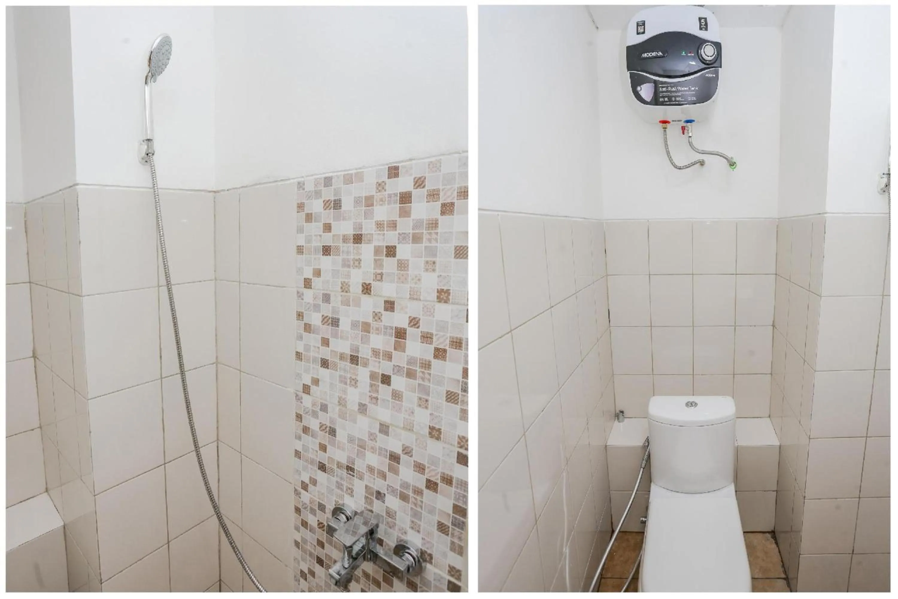 Bathroom in Hotel O Tower Mahakam serviced apartment Riverview Jababeka