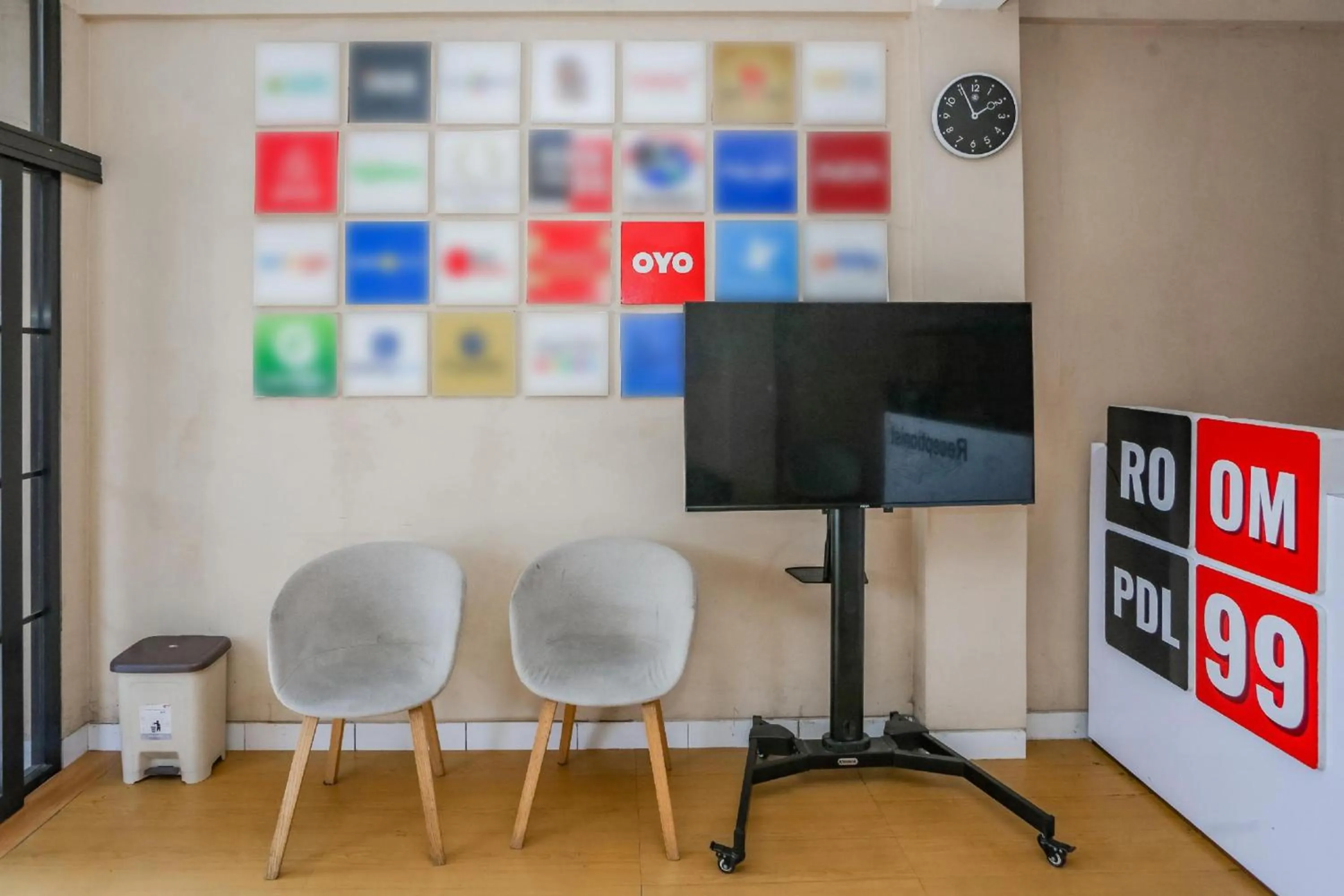 Lobby or reception in Hotel O Tower Mahakam serviced apartment Riverview Jababeka