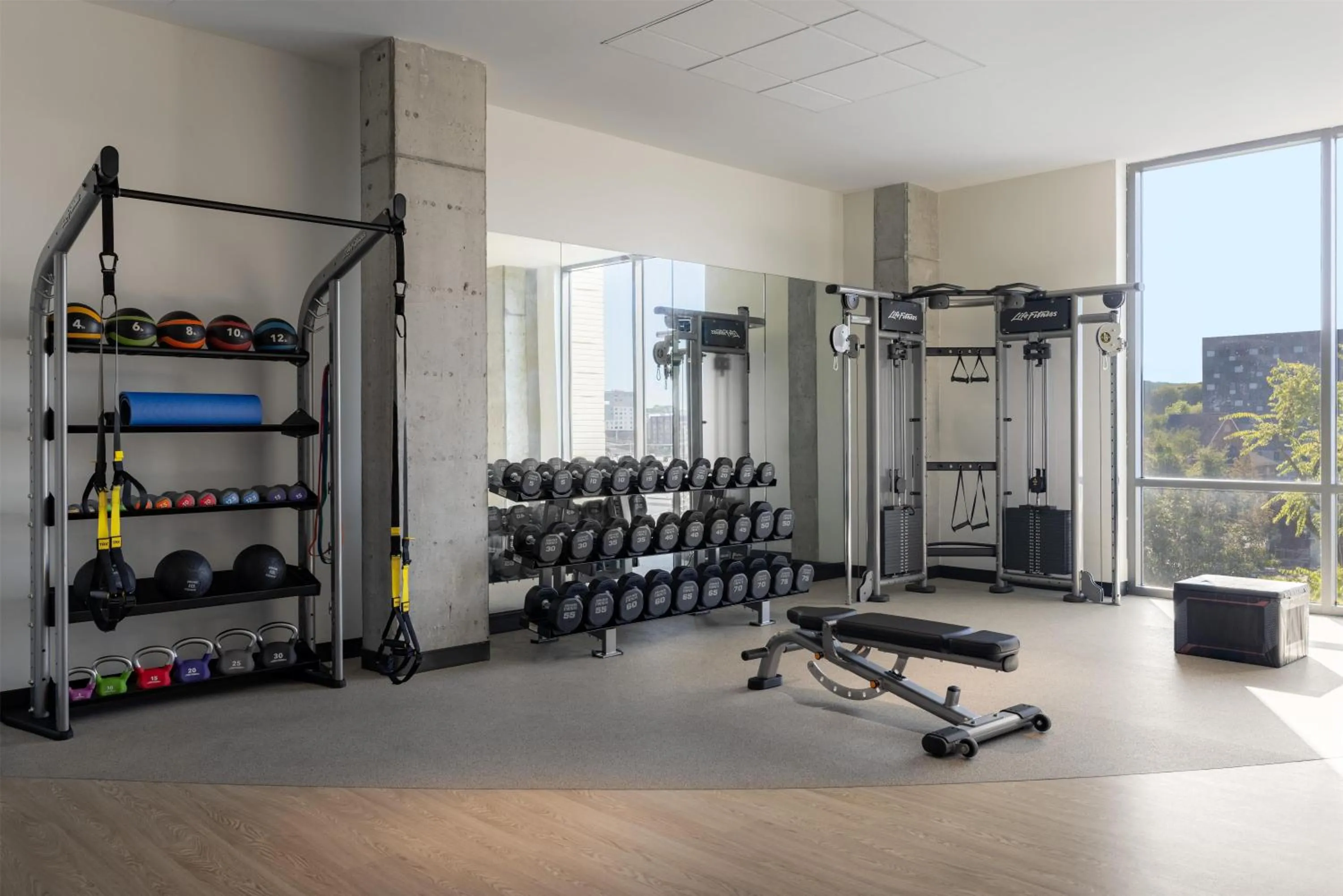Fitness centre/facilities in The Printing House Hotel, Tapestry Collection By Hilton