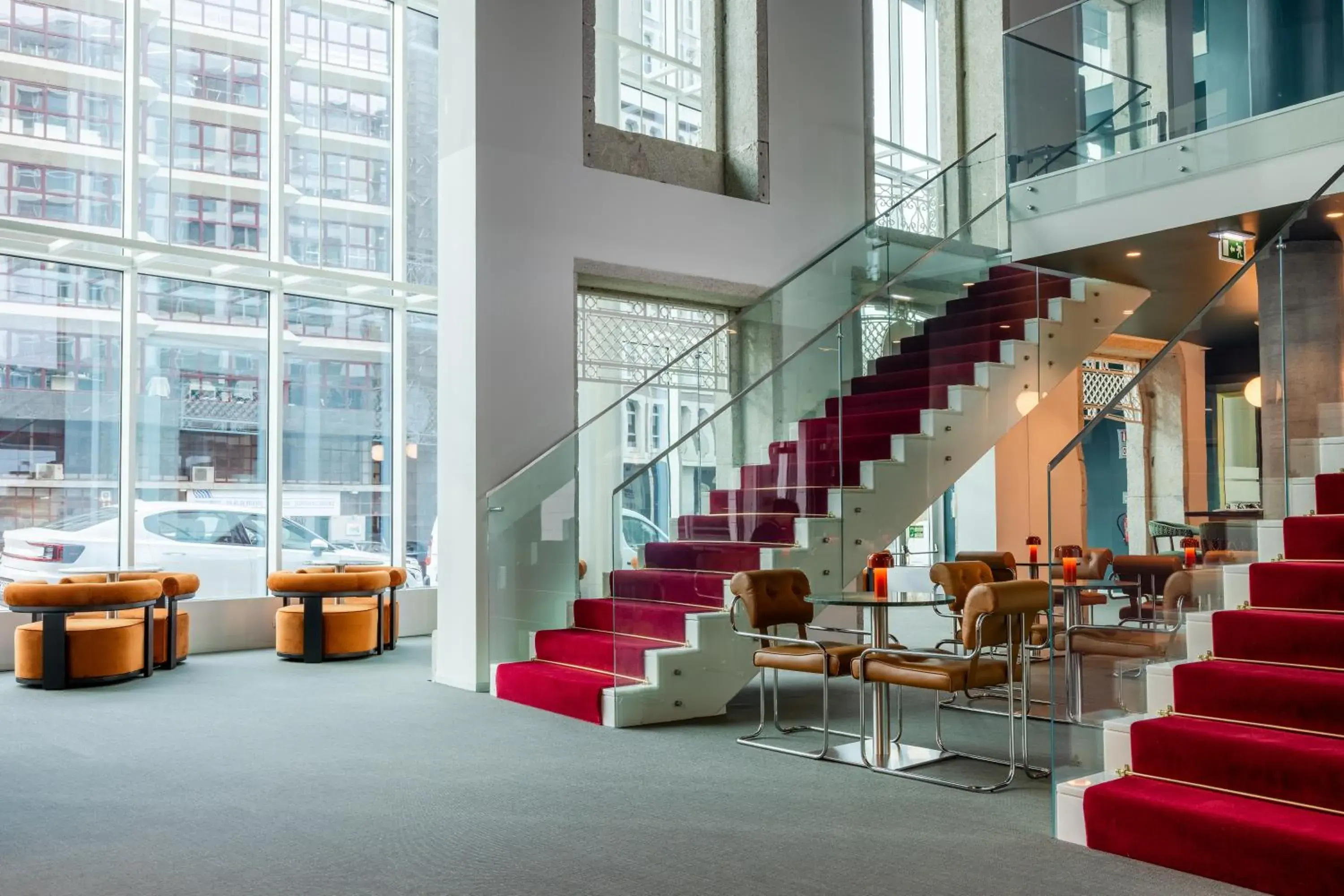 Lobby or reception in Cenica Porto Hotel, Curio Collection By Hilton Lobby or reception in Cenica Porto Hotel, Curio Collection By Hilton