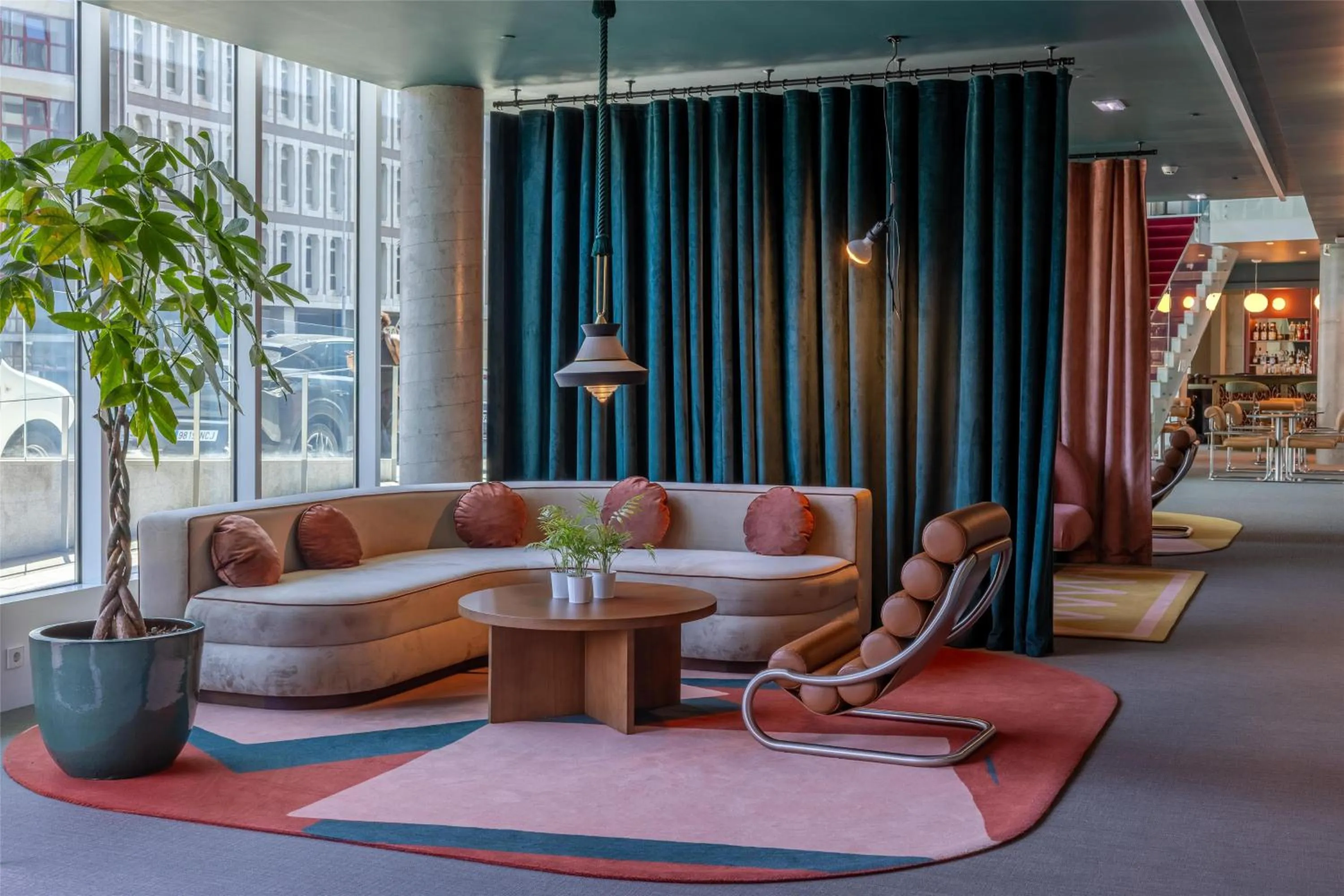 Lobby or reception in Cenica Porto Hotel, Curio Collection By Hilton