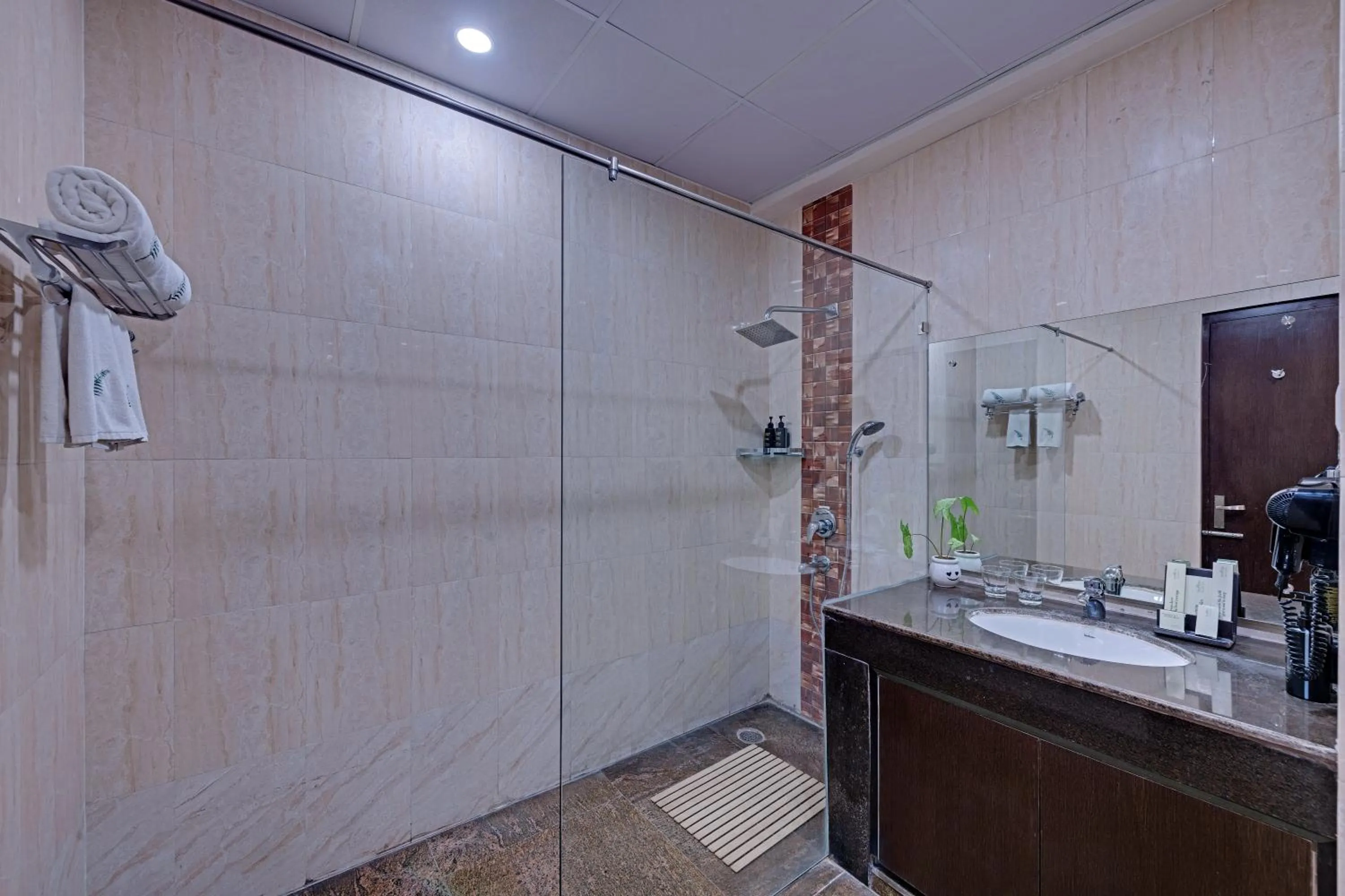 Bathroom in The Fern Residency, Bodhgaya, Series by Marriott