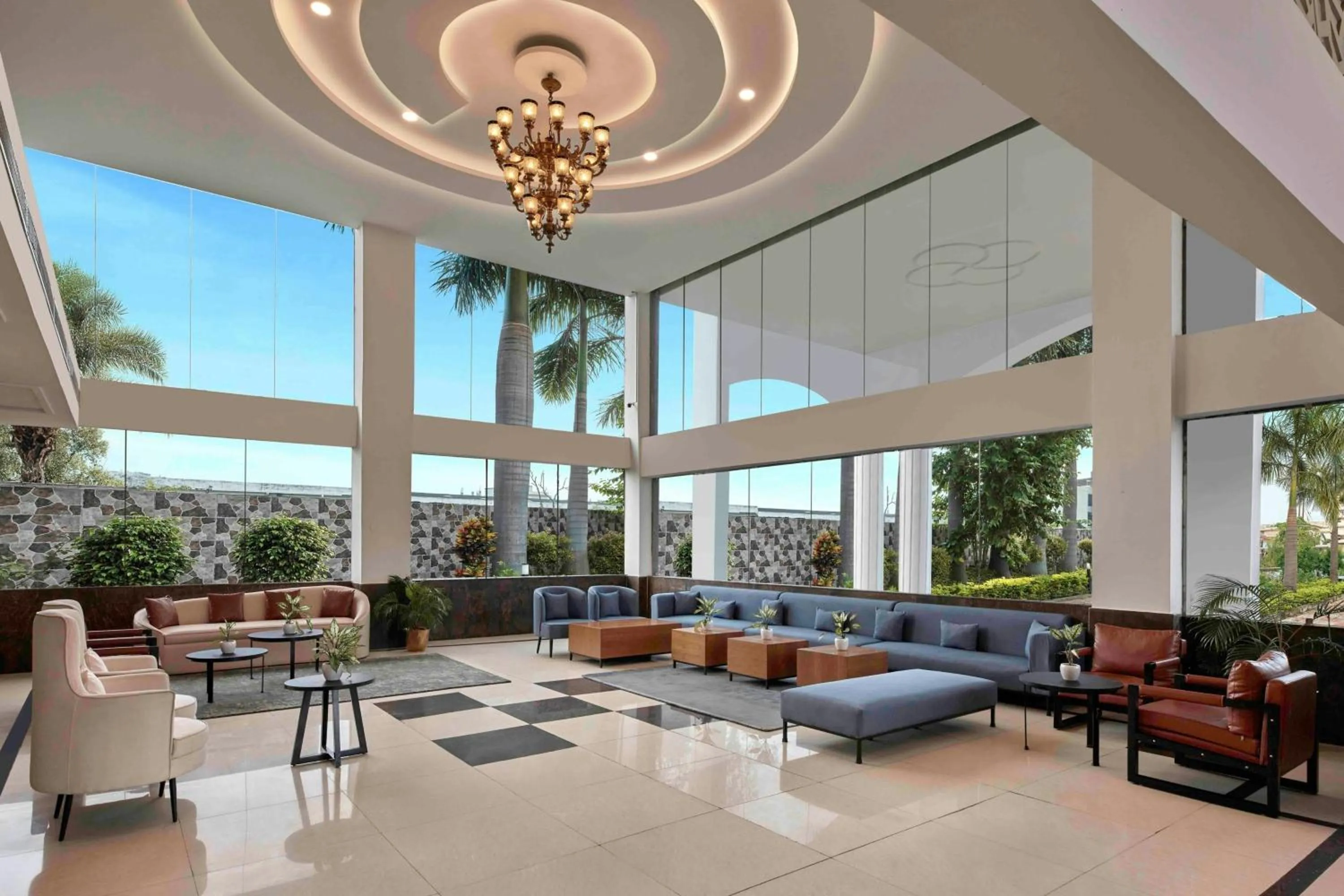 Lobby or reception in The Fern Residency, Bodhgaya, Series by Marriott