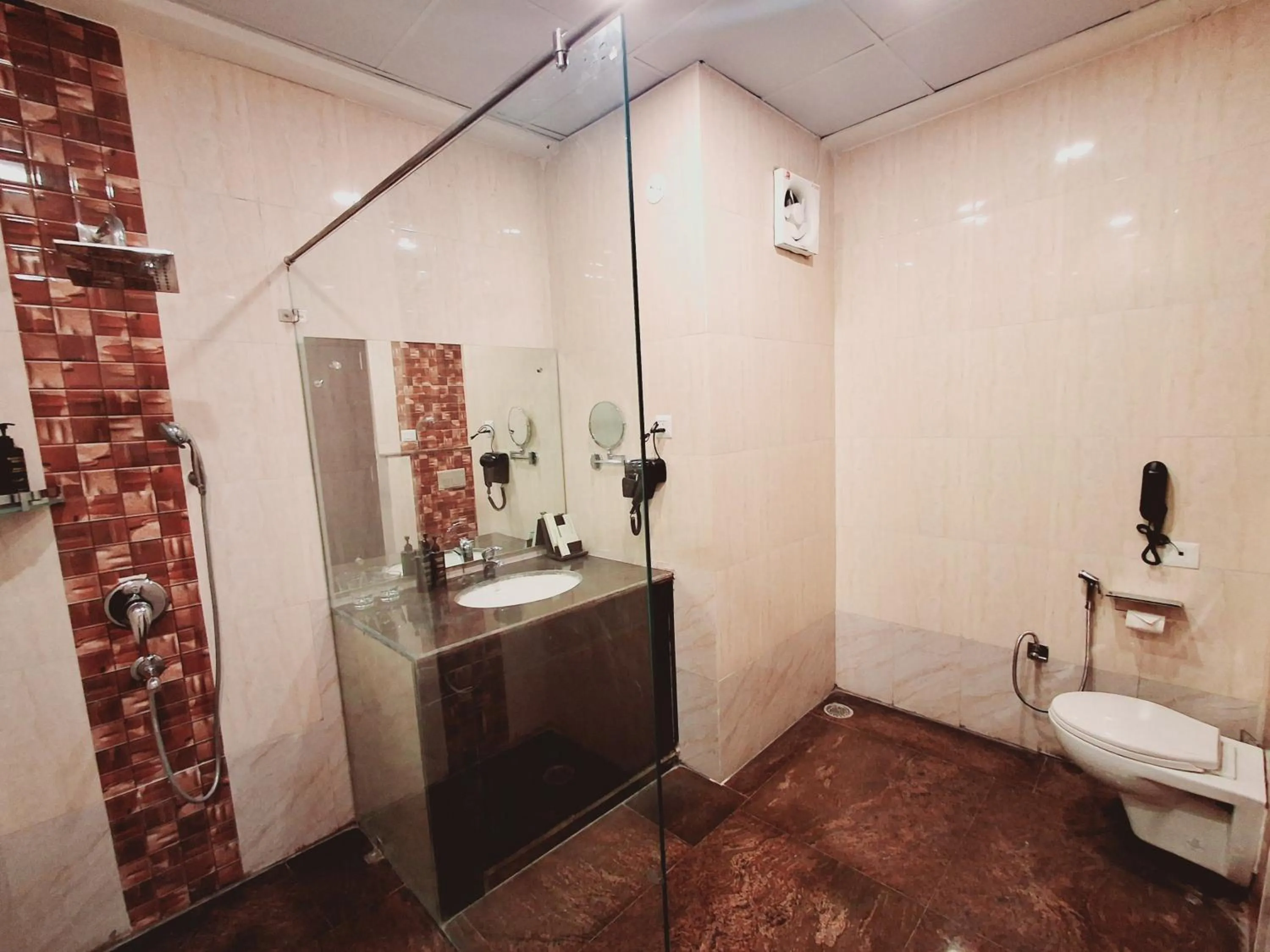 Bathroom in The Fern Residency, Bodhgaya, Series by Marriott