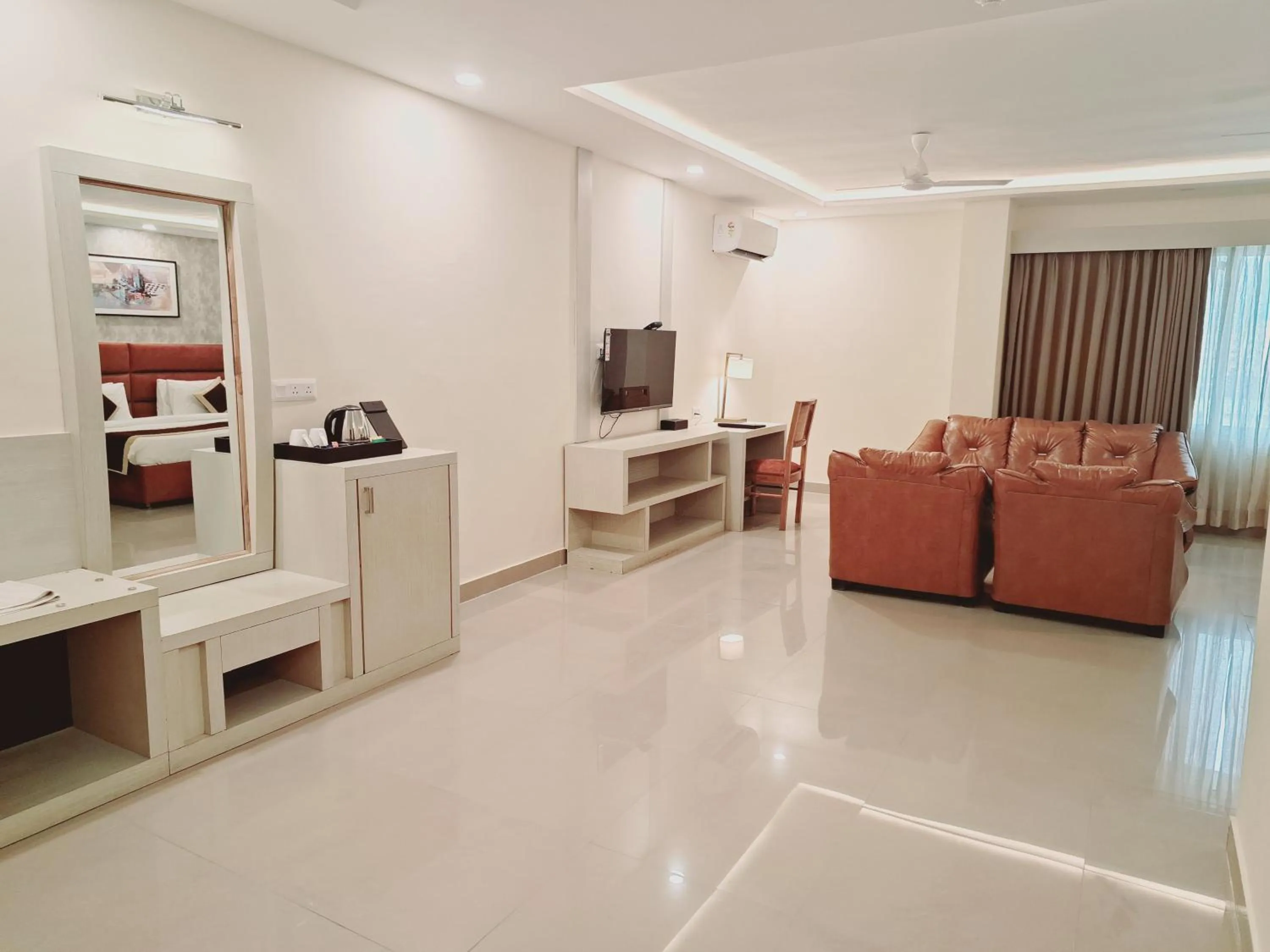 Bedroom in The Fern Residency, Bodhgaya, Series by Marriott