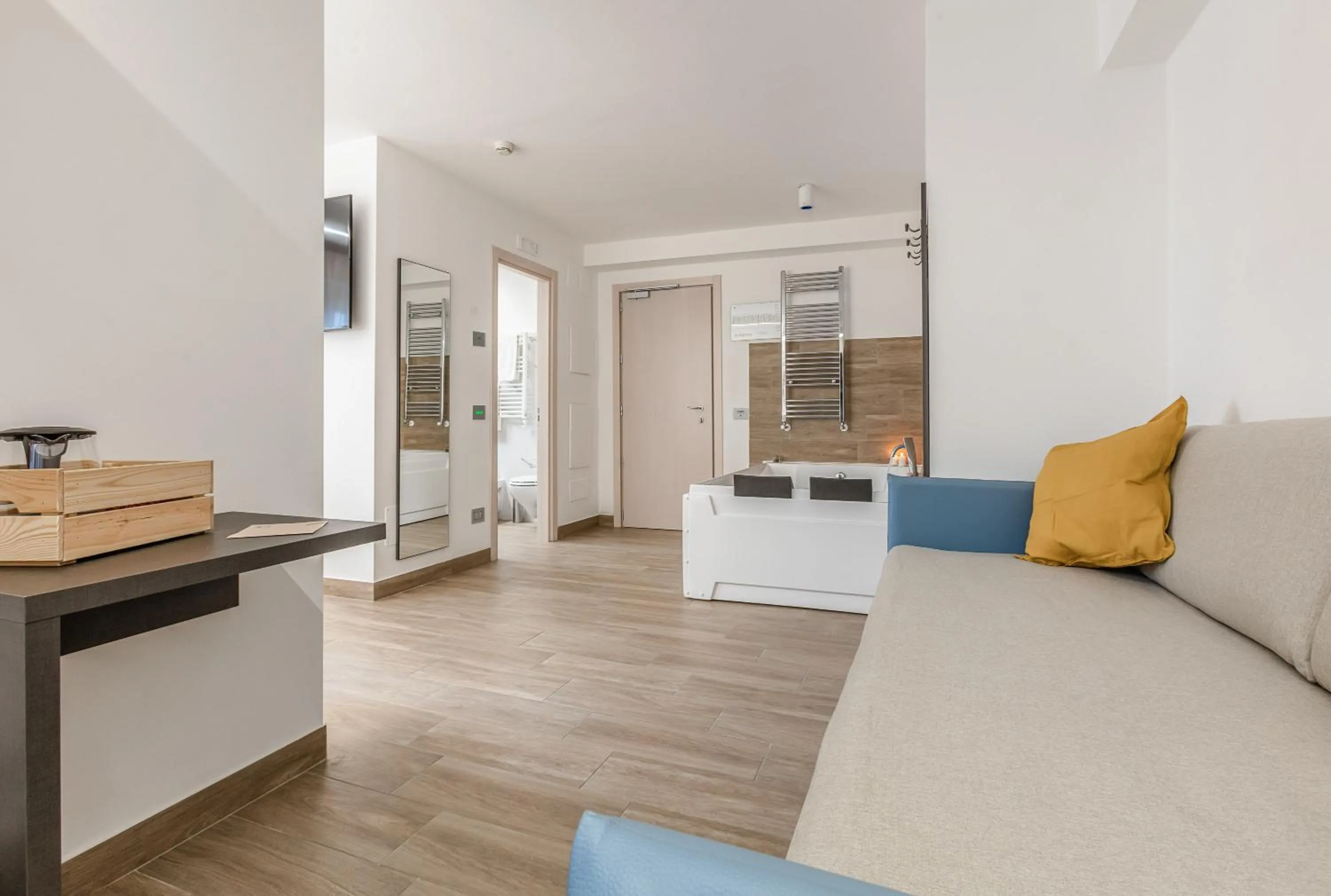 Seating area in Hotel Miletto