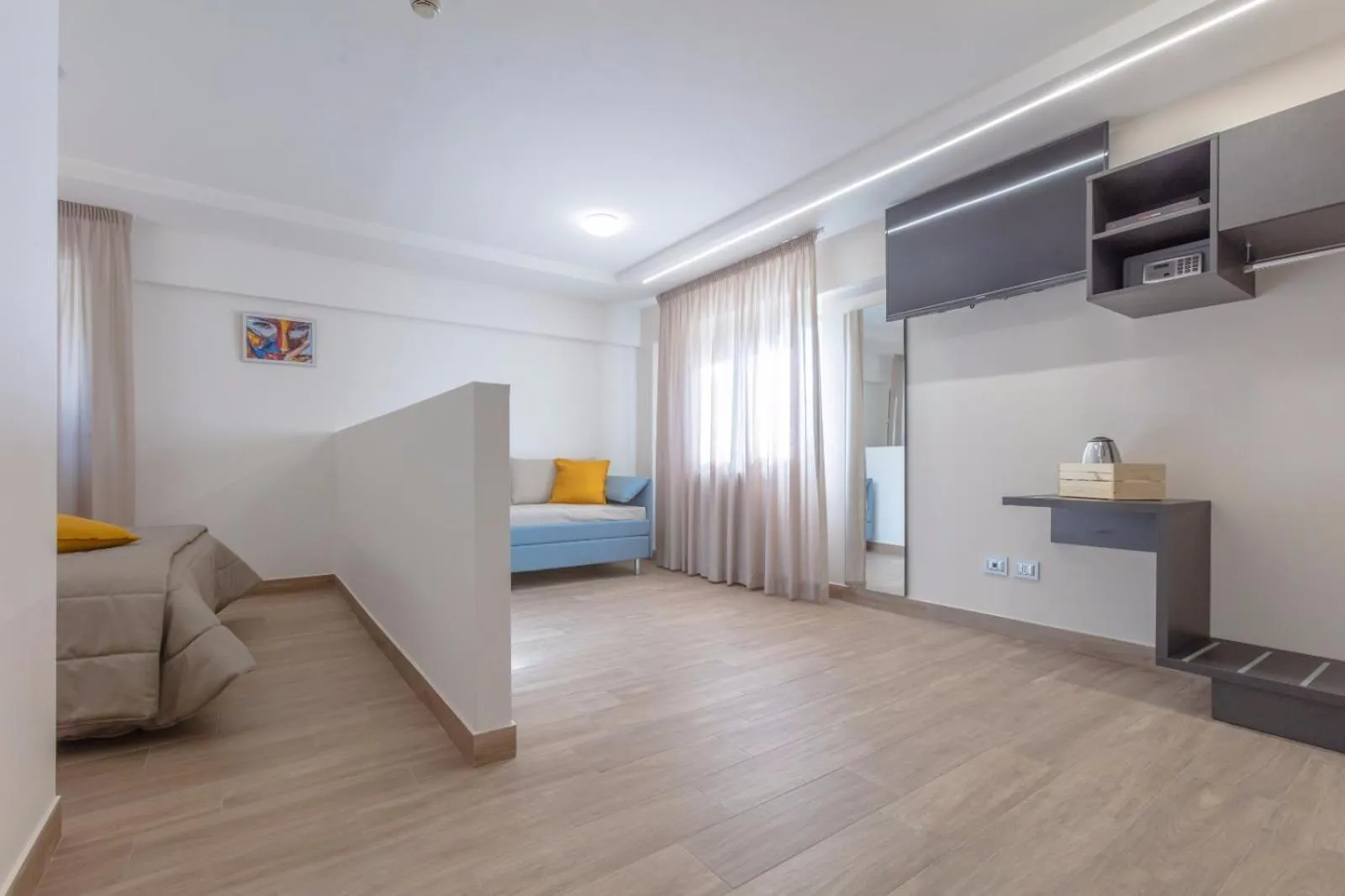 Bedroom, Bed in Hotel Miletto