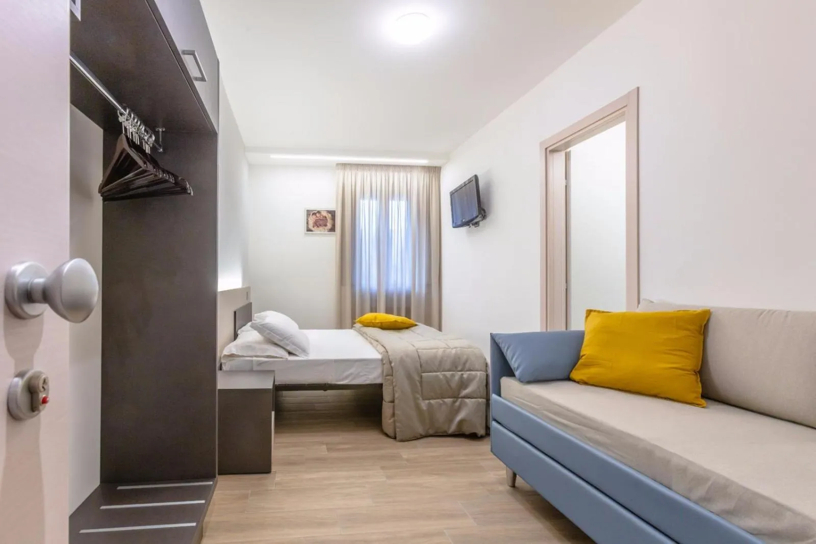 Bedroom, Bed in Hotel Miletto