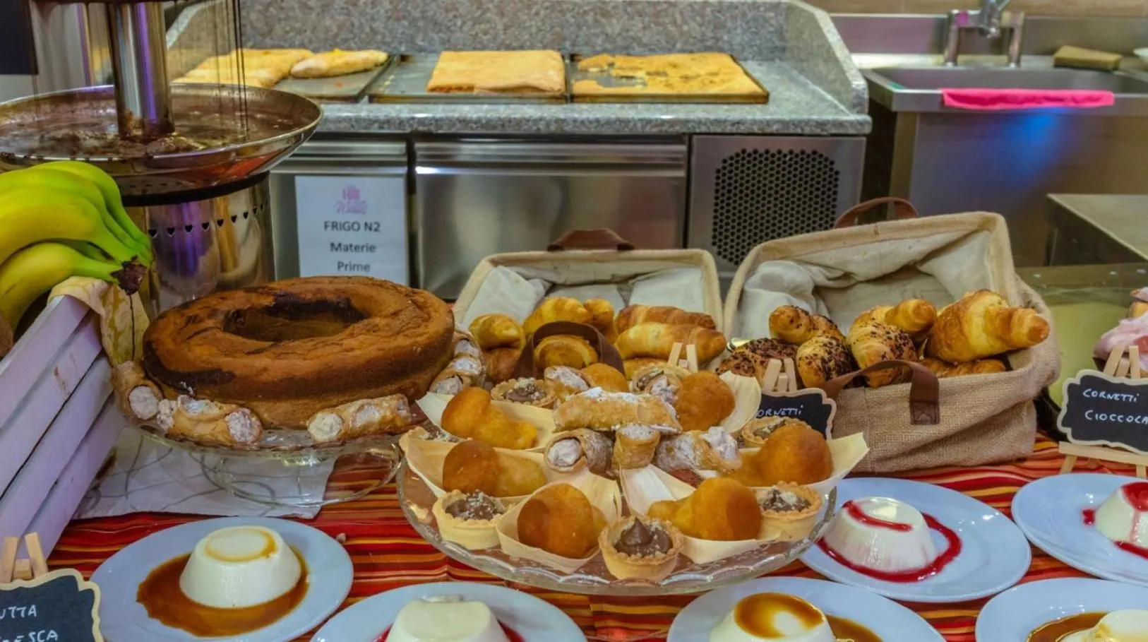 Food close-up in Hotel Miletto