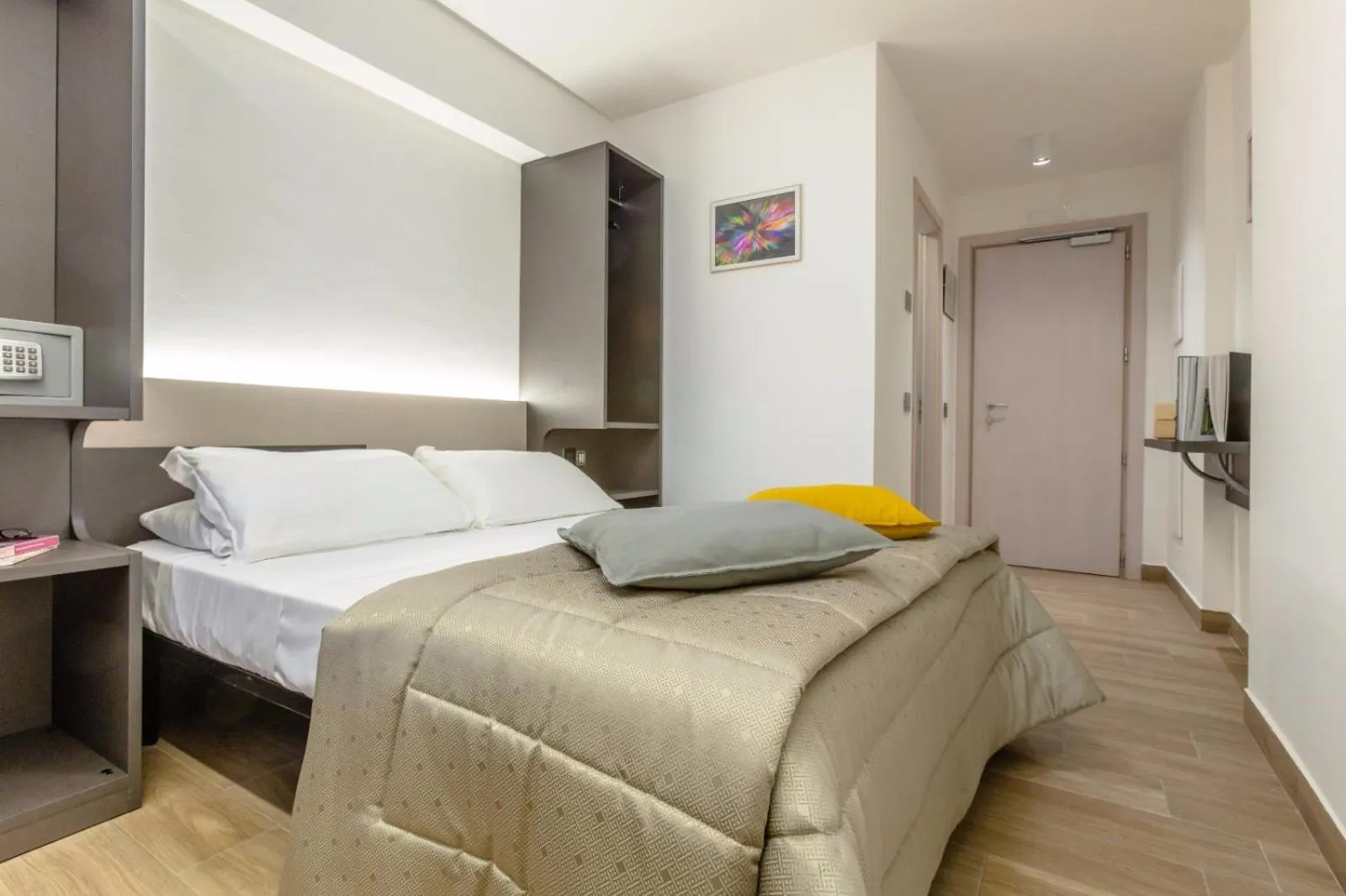 Bedroom, Bed in Hotel Miletto