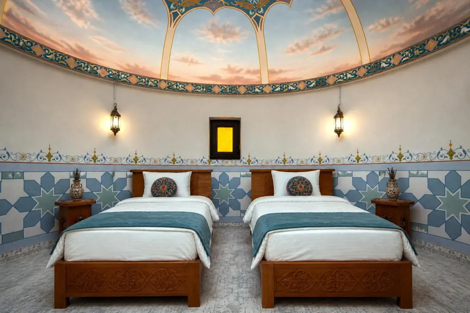 Twin Room - single occupancy in City of Magicians Yurt&Desert Experience Twin Room - single occupancy in City of Magicians Yurt&Desert Experience